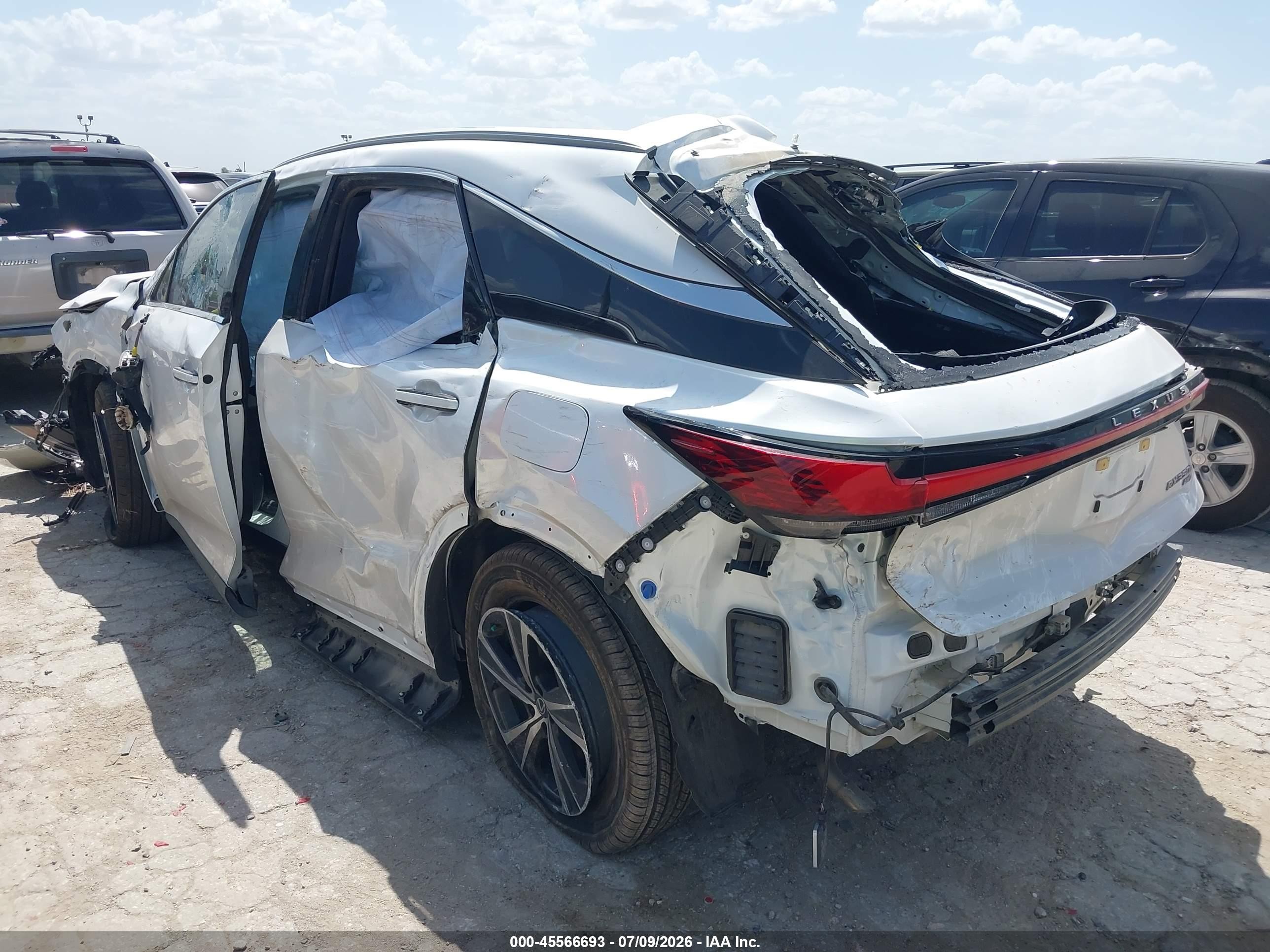 2026 Lexus Rx 350h Premium White vin: 2T2BBMCA5TC106853