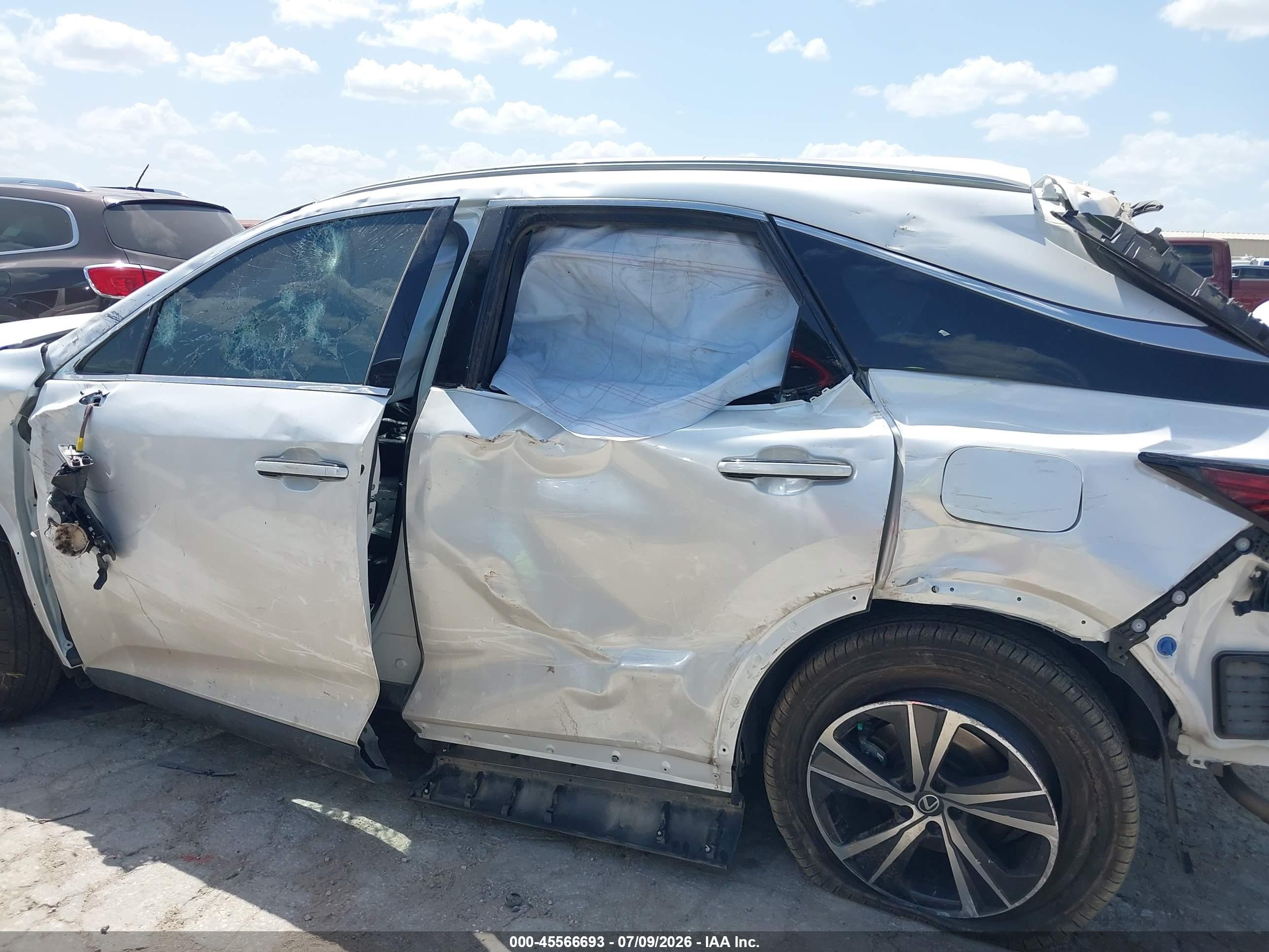 2026 Lexus Rx 350h Premium White vin: 2T2BBMCA5TC106853