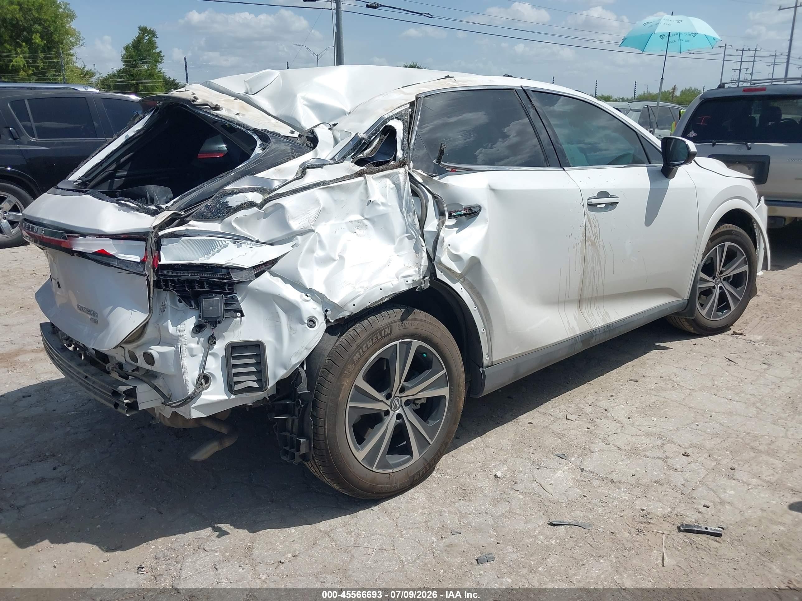 2026 Lexus Rx 350h Premium White vin: 2T2BBMCA5TC106853