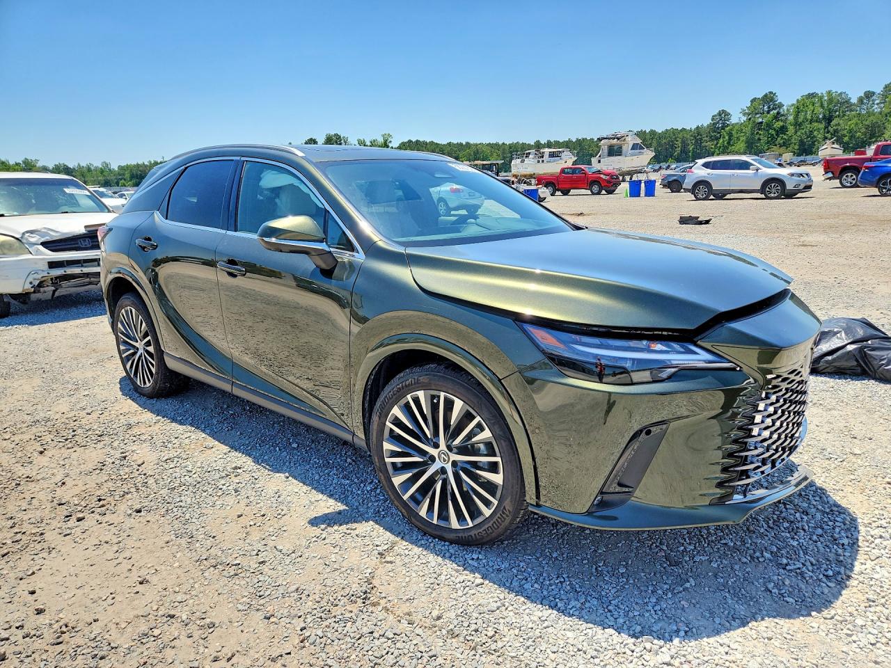 2025 Lexus Rx 350h Premium+ Green vin: 2T2BBMCA6SC075871
