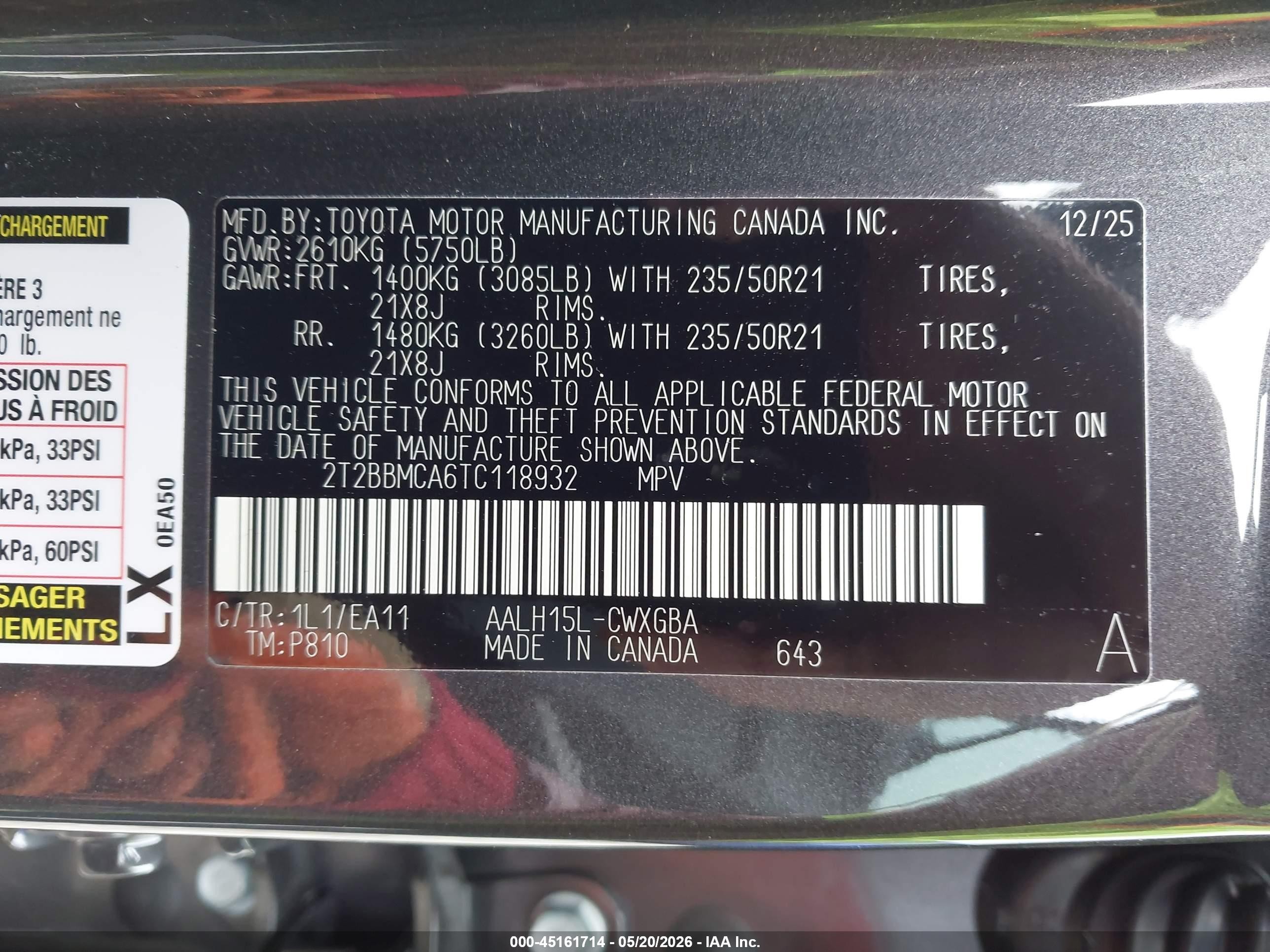2026 Lexus Rx 350h Premium Gray vin: 2T2BBMCA6TC118932