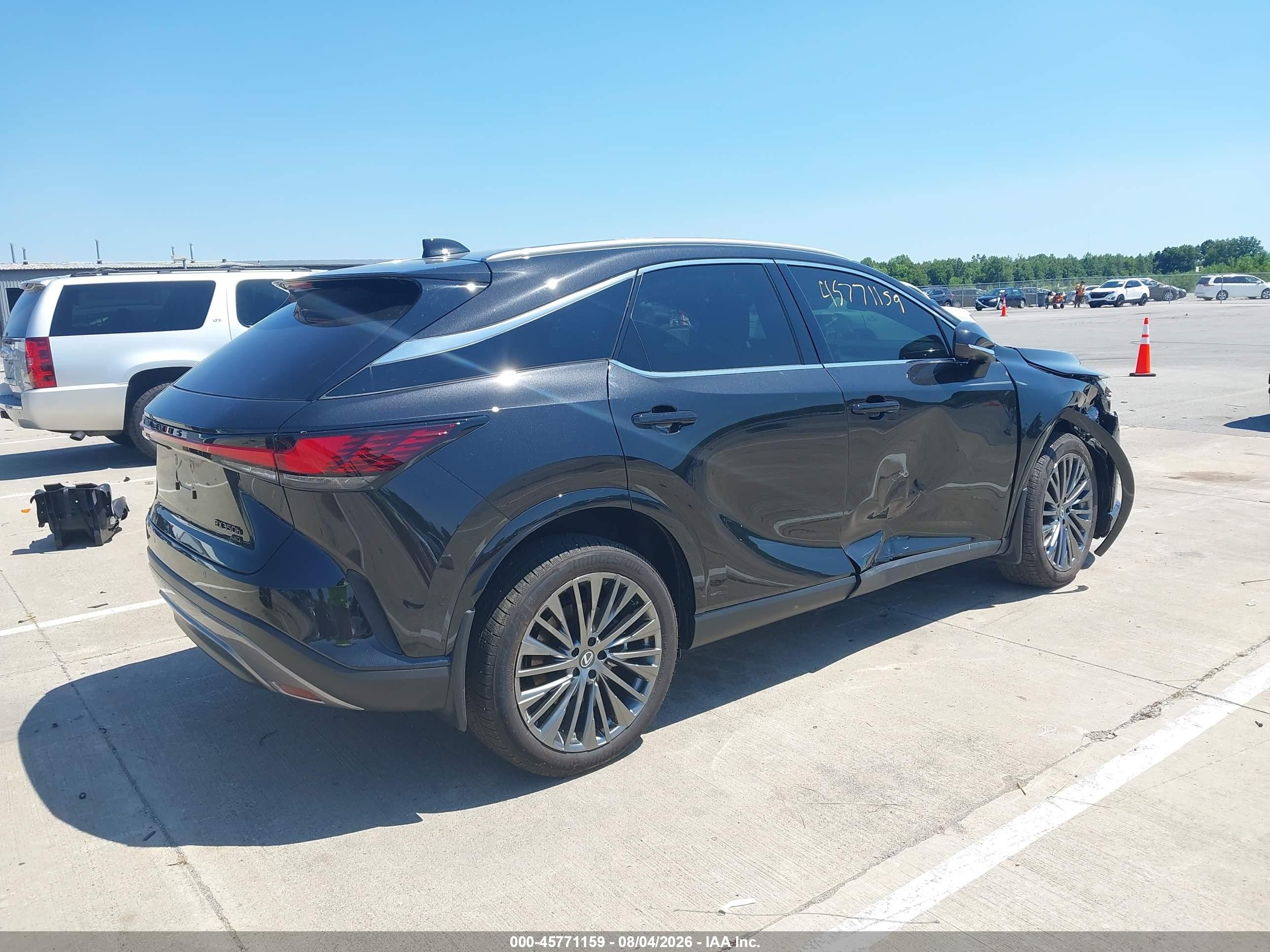 2026 Lexus Rx 350h Luxury Black vin: 2T2BBMCA6TC133348