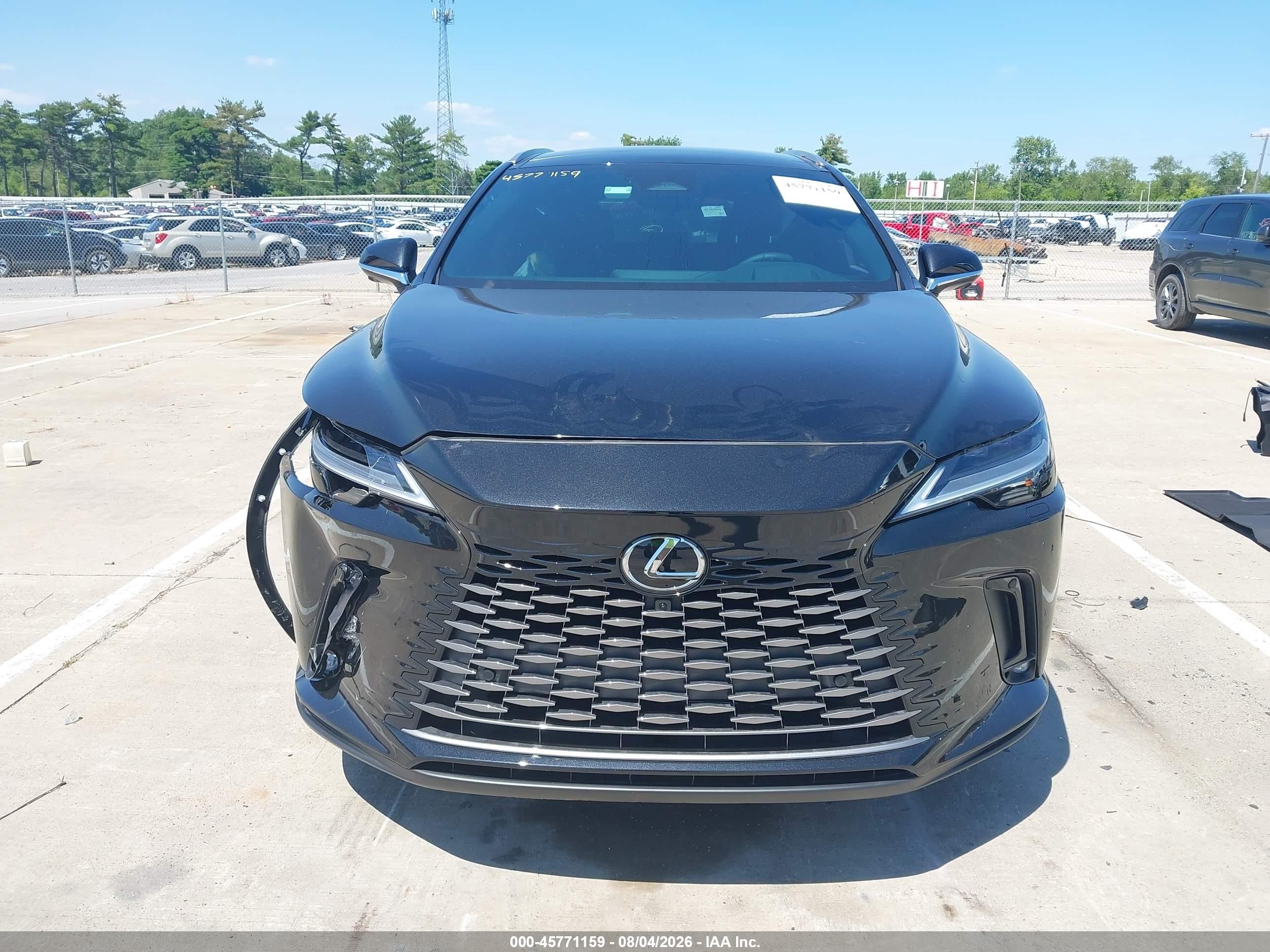 2026 Lexus Rx 350h Luxury Black vin: 2T2BBMCA6TC133348