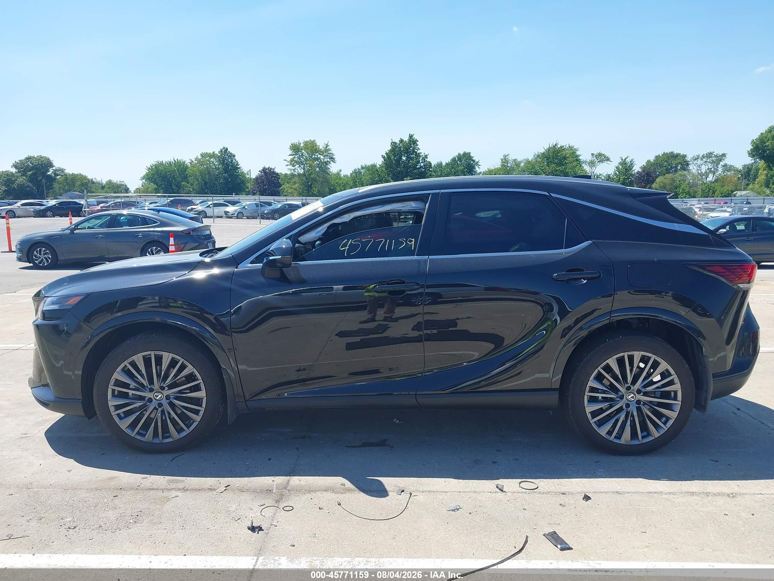 2026 Lexus Rx 350h Luxury Black vin: 2T2BBMCA6TC133348