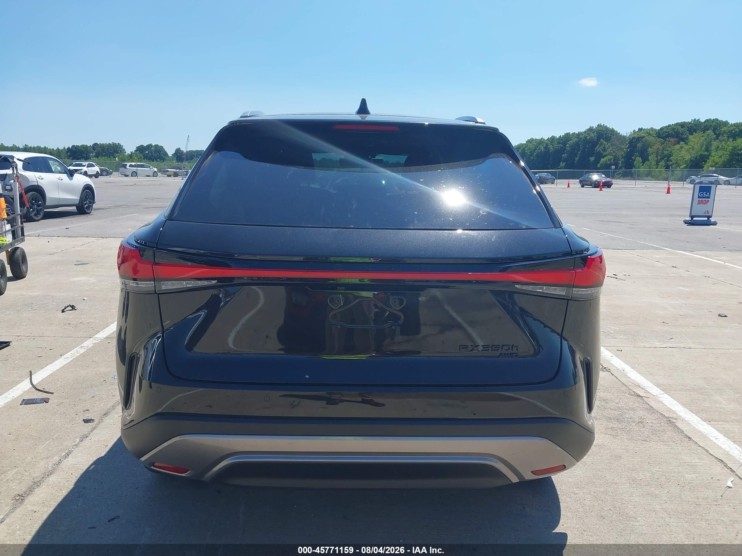 2026 Lexus Rx 350h Luxury Black vin: 2T2BBMCA6TC133348