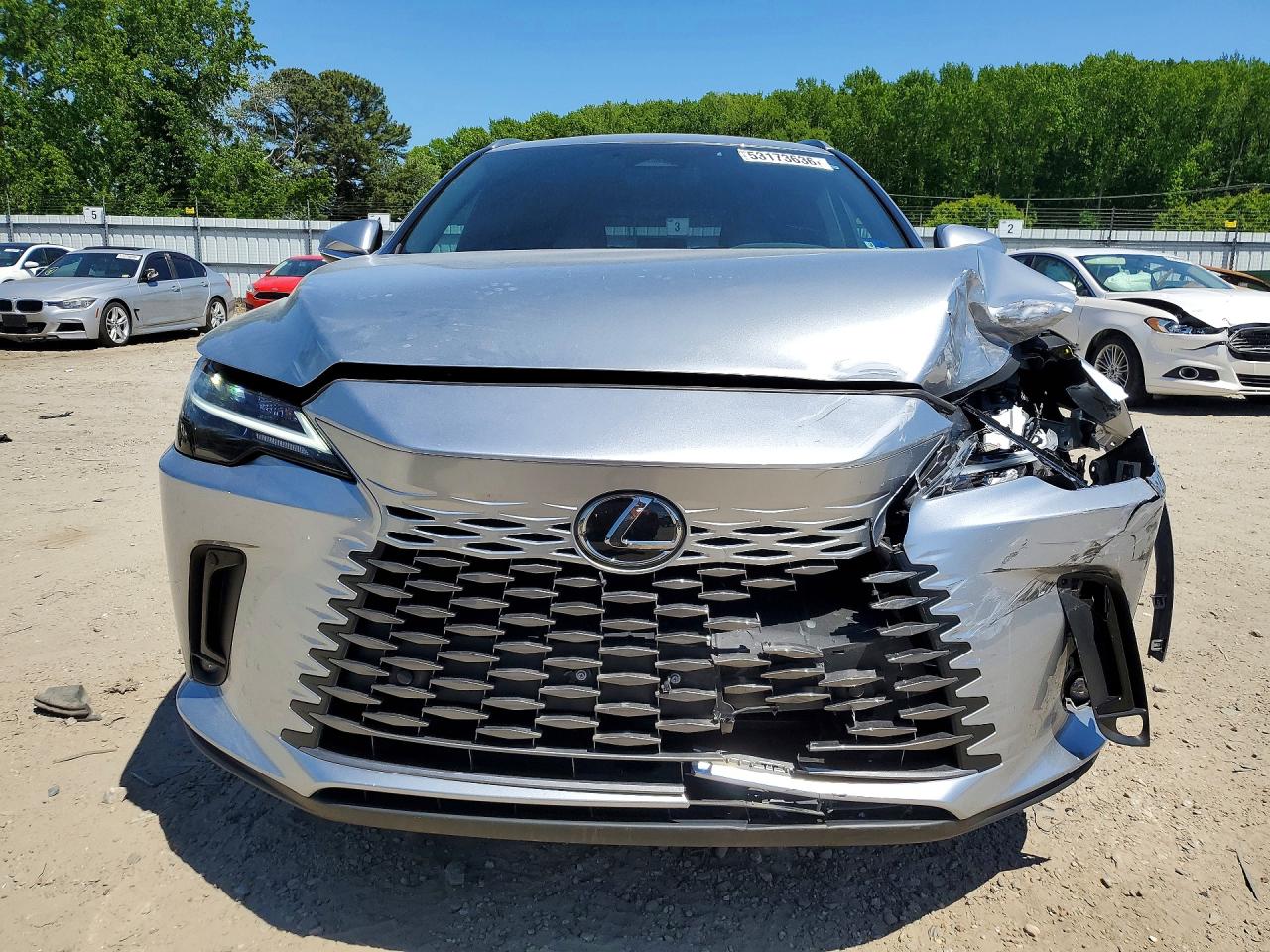 2023 Lexus Rx 350h Premium Silver vin: 2T2BBMCA7PC009238