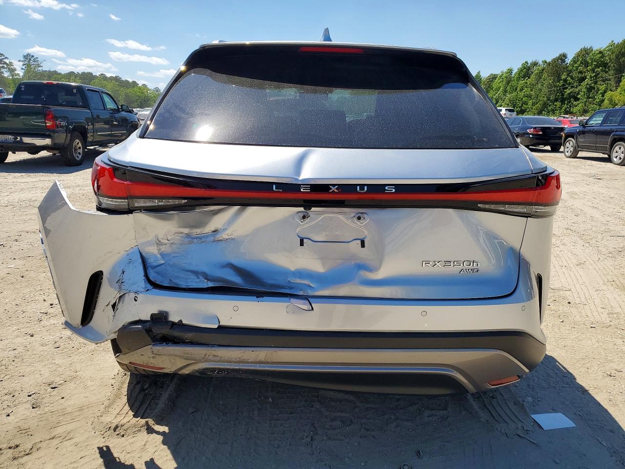 2023 Lexus Rx 350h Premium Silver vin: 2T2BBMCA7PC009238