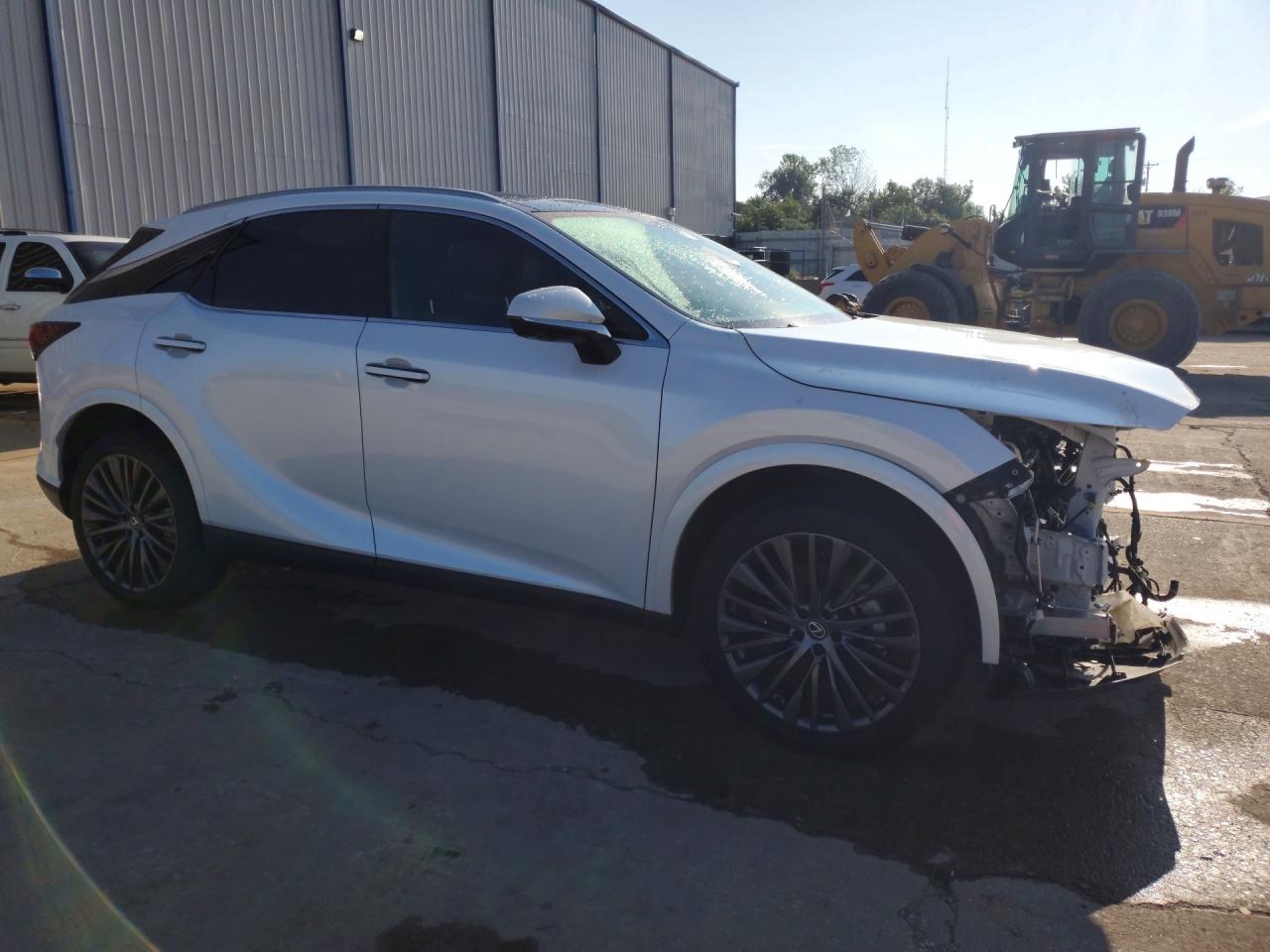 2025 Lexus Rx 350h Luxury White vin: 2T2BBMCA7SC098737