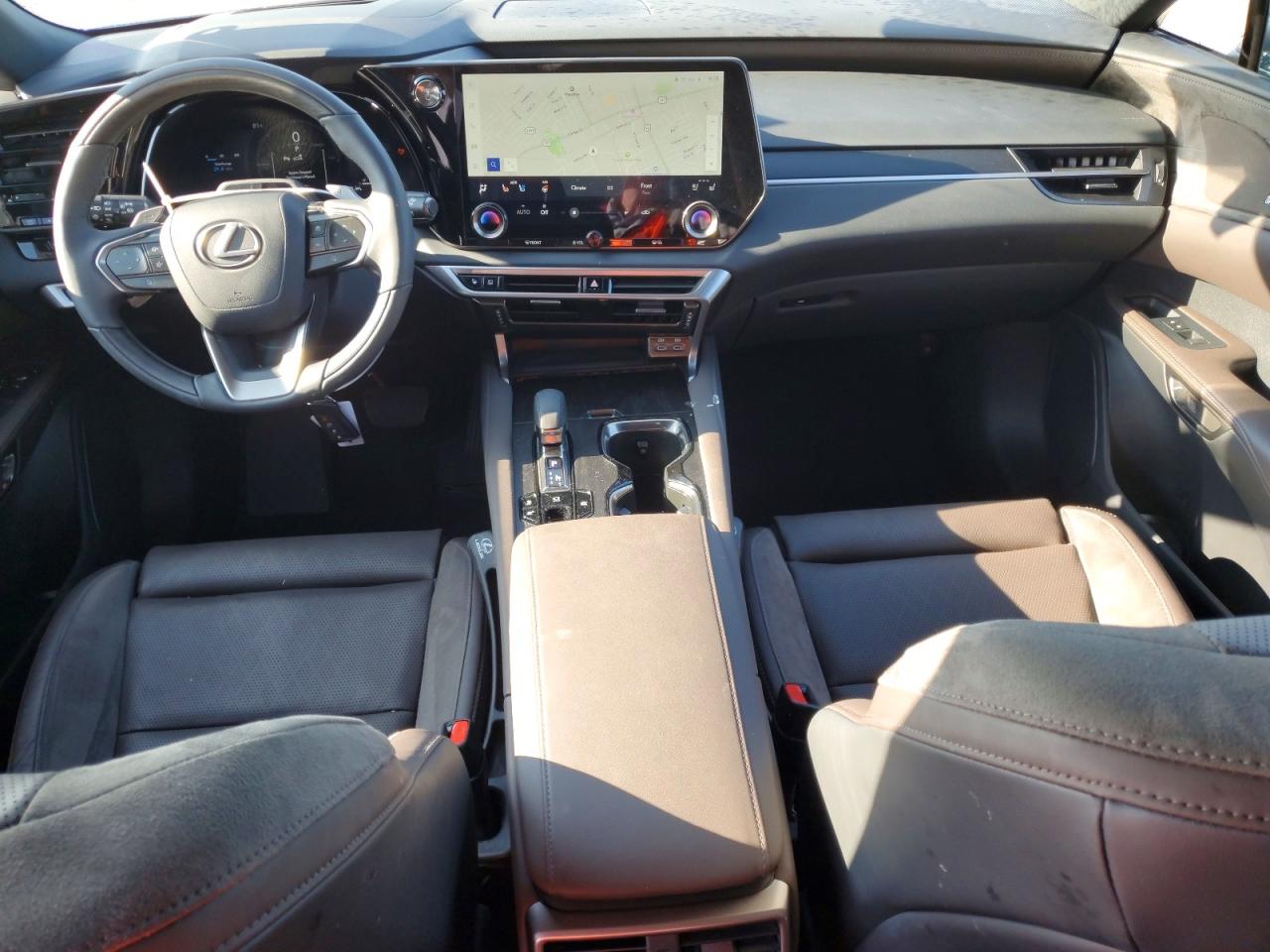 2025 Lexus Rx 350h Luxury White vin: 2T2BBMCA7SC098737