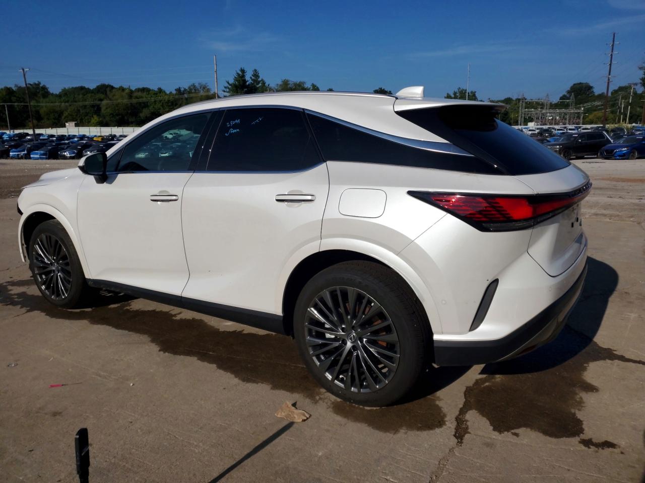 2025 Lexus Rx 350h Luxury White vin: 2T2BBMCA7SC098737