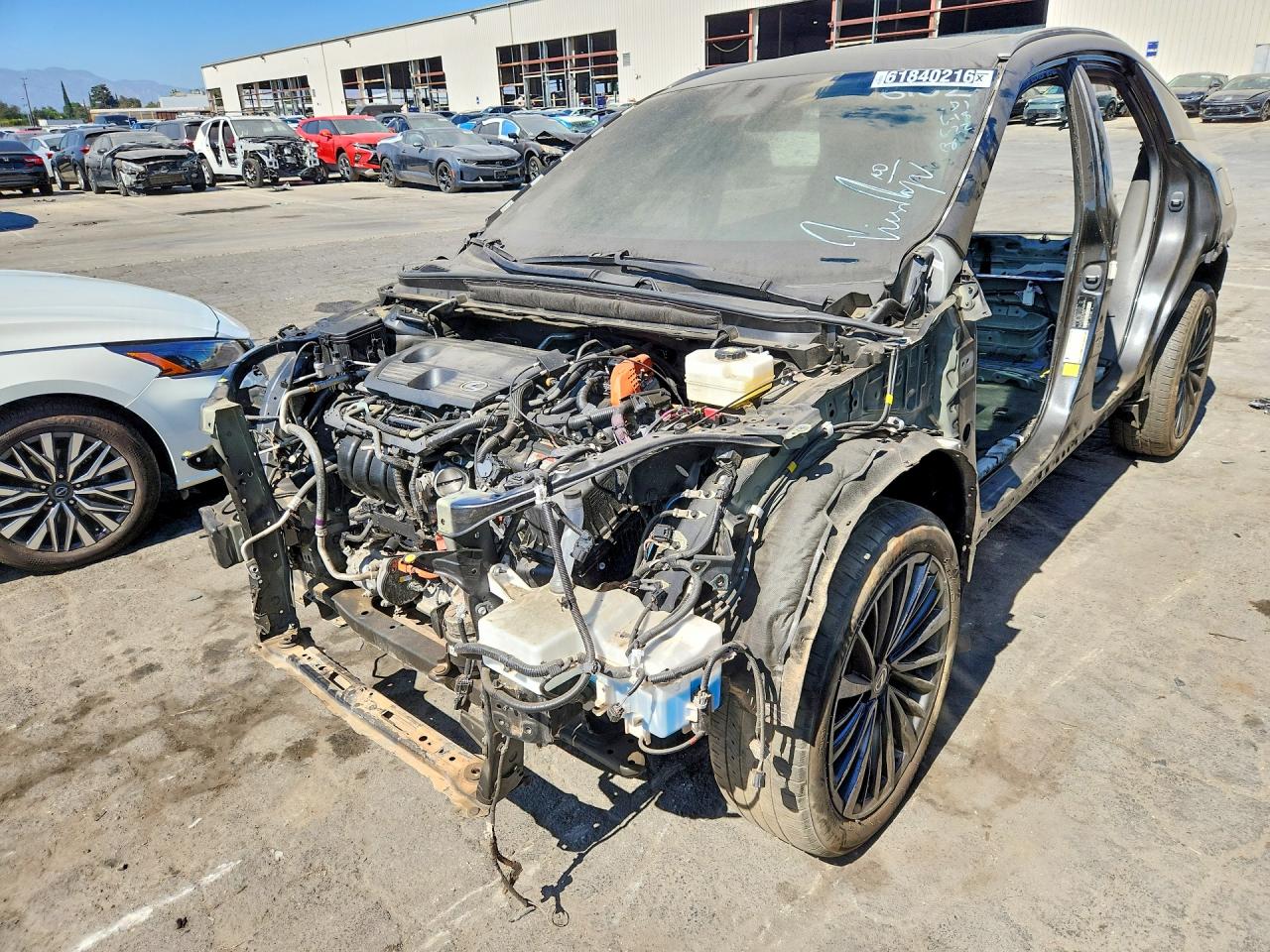 2025 Lexus Rx 350h Premium Gray vin: 2T2BBMCA8SC076102