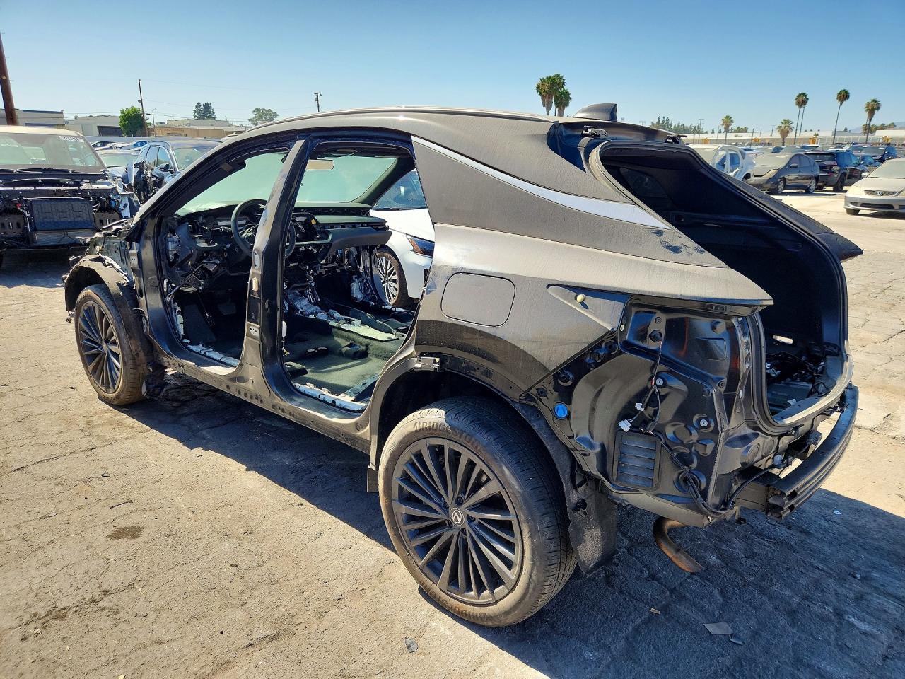 2025 Lexus Rx 350h Premium Gray vin: 2T2BBMCA8SC076102