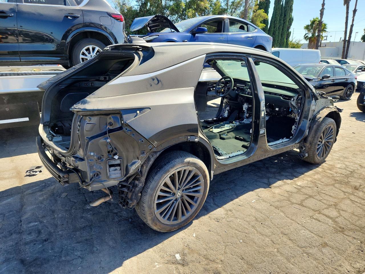 2025 Lexus Rx 350h Premium Gray vin: 2T2BBMCA8SC076102