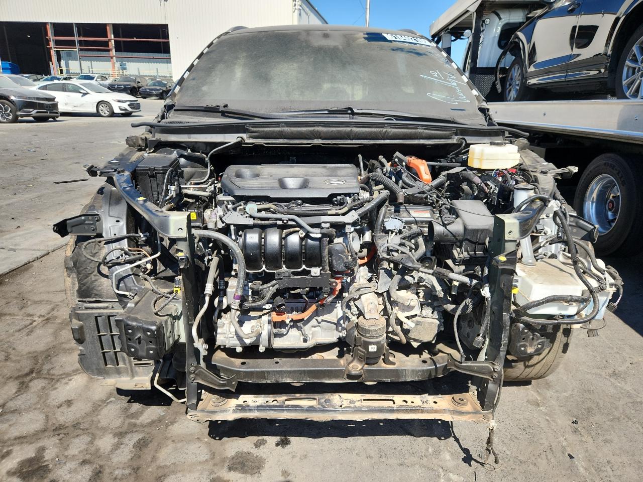 2025 Lexus Rx 350h Premium Gray vin: 2T2BBMCA8SC076102 Damage: Front Bumper Reinforcement, Broken, Replacement Required