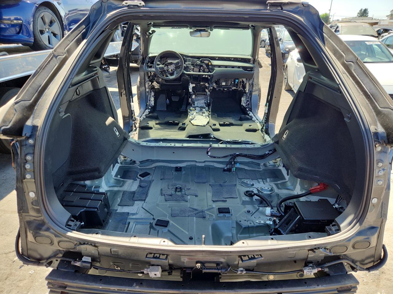 2025 Lexus Rx 350h Premium Gray vin: 2T2BBMCA8SC076102 Damage: Spare Tire Compartment Cover, Missing, Replacement Required