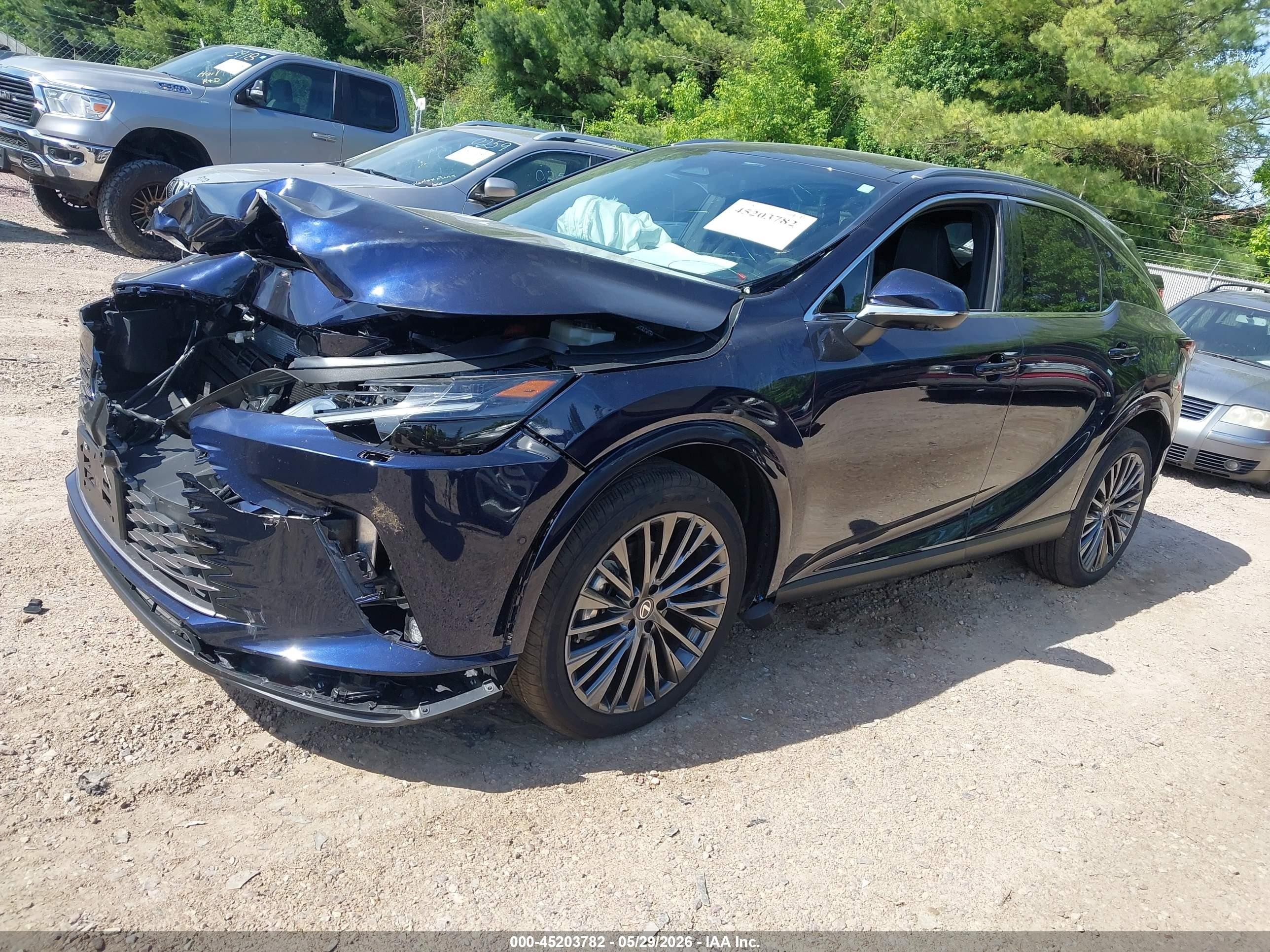 2026 Lexus Rx 350h Luxury Dark Blue vin: 2T2BBMCAXTC117721