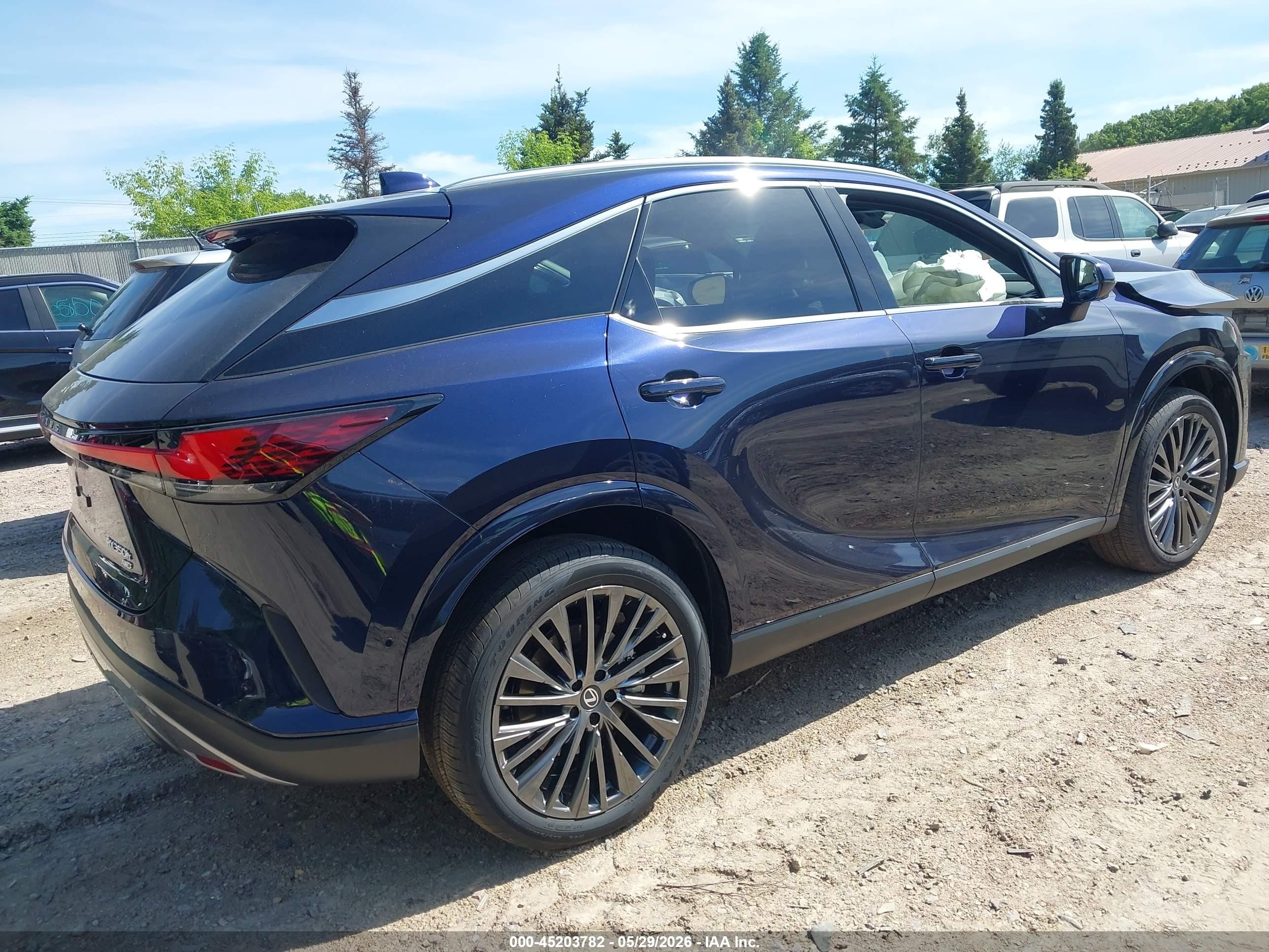 2026 Lexus Rx 350h Luxury Dark Blue vin: 2T2BBMCAXTC117721
