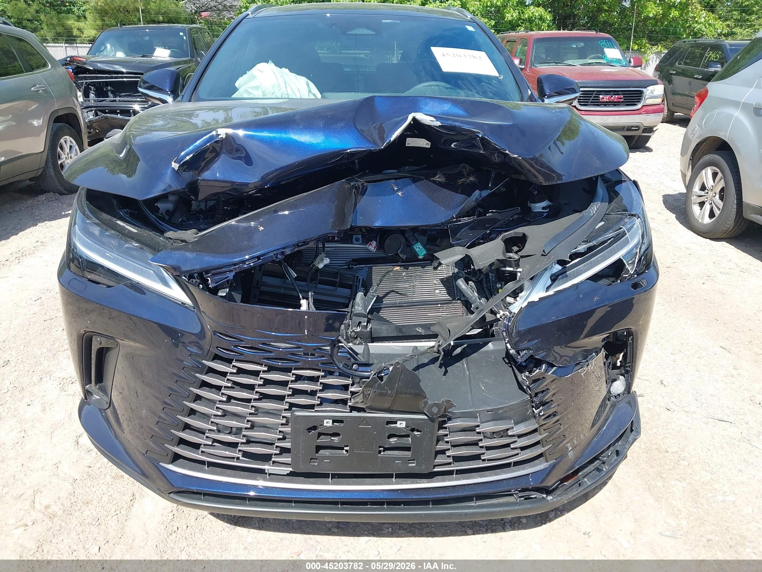 2026 Lexus Rx 350h Luxury Dark Blue vin: 2T2BBMCAXTC117721