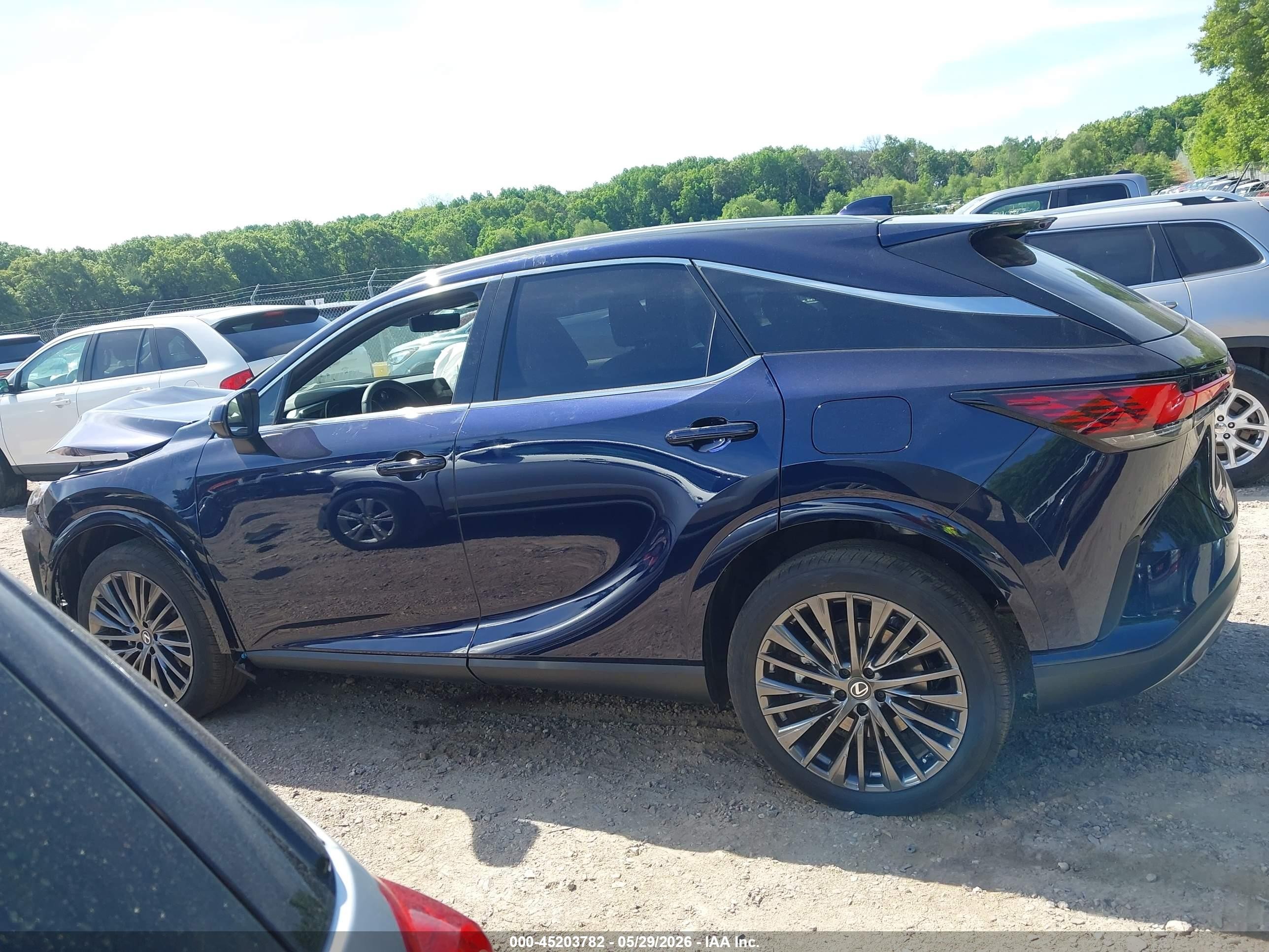2026 Lexus Rx 350h Luxury Dark Blue vin: 2T2BBMCAXTC117721