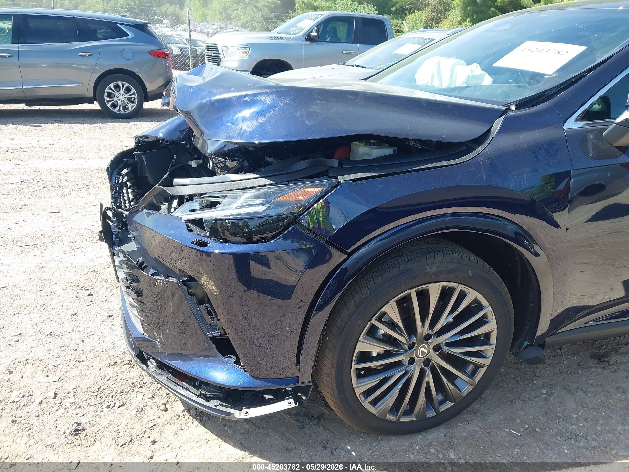 2026 Lexus Rx 350h Luxury Dark Blue vin: 2T2BBMCAXTC117721