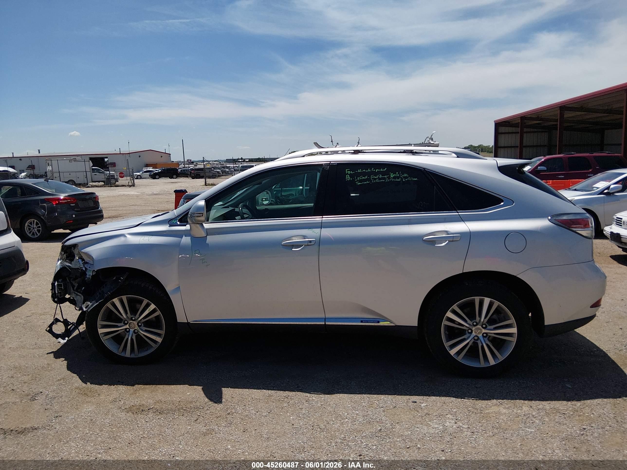 2015 Lexus Rx 450h Silver vin: 2T2BC1BA0FC003910