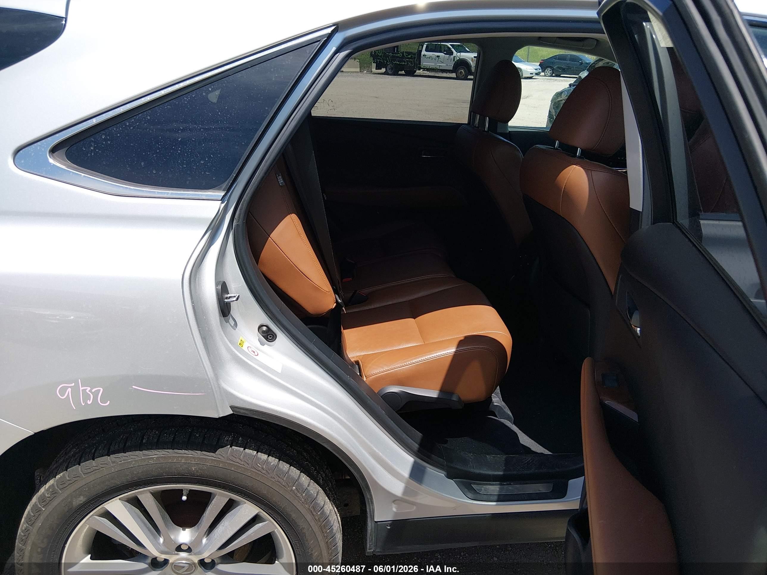 2015 Lexus Rx 450h Silver vin: 2T2BC1BA0FC003910
