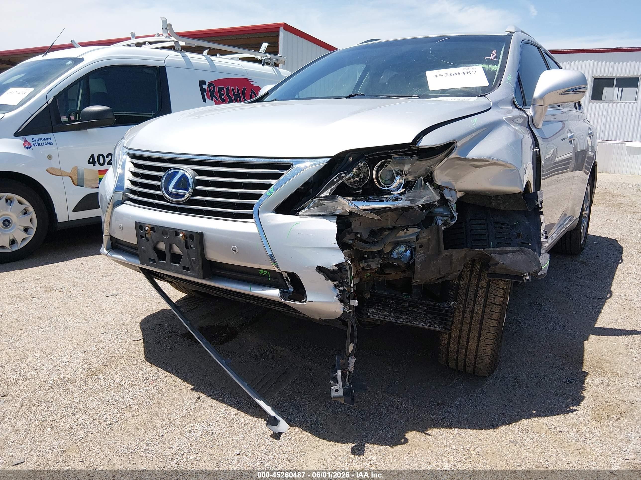 2015 Lexus Rx 450h Silver vin: 2T2BC1BA0FC003910