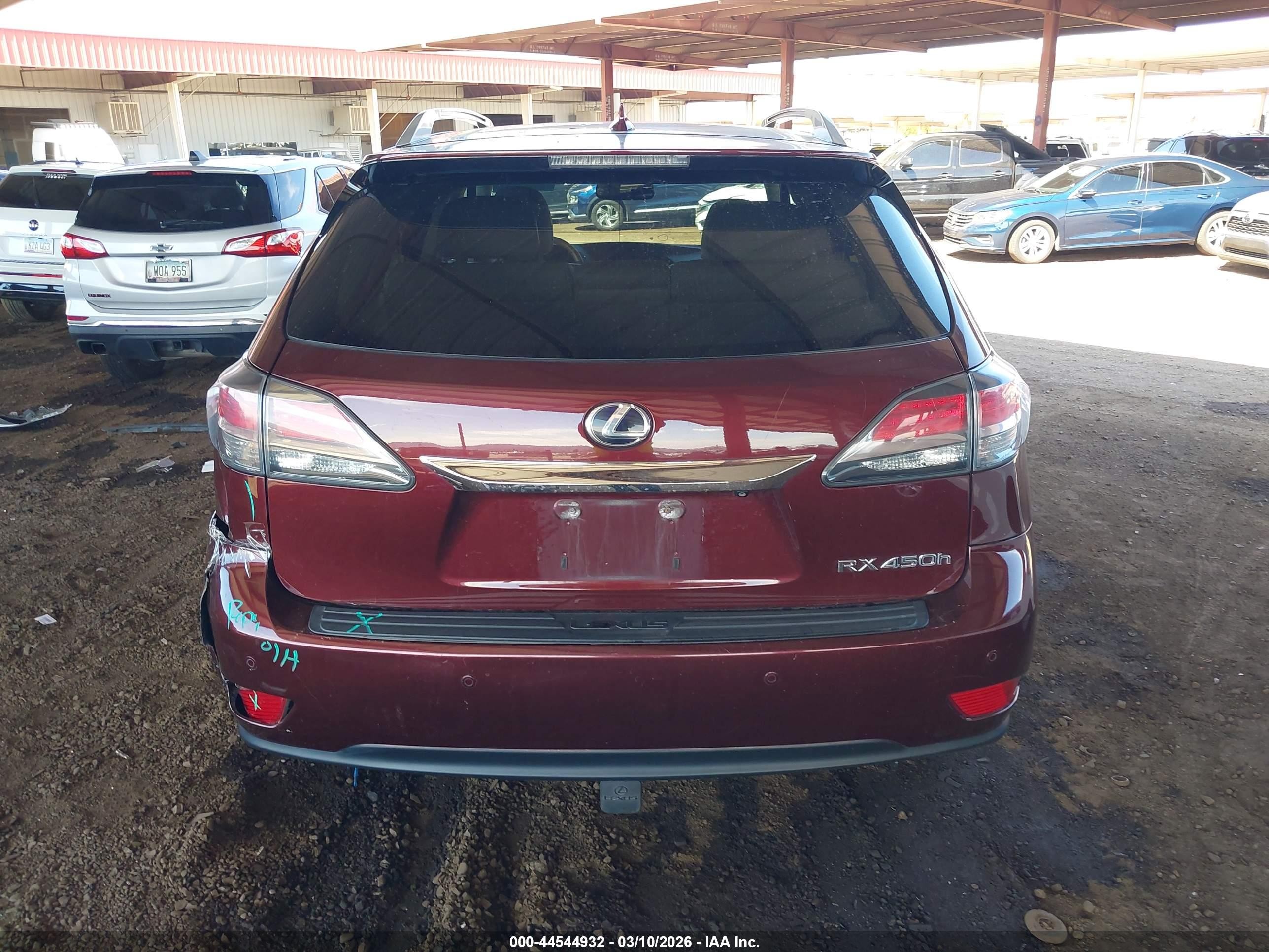 2015 Lexus Rx 450h   Burgundy vin: 2T2BC1BA0FC005981