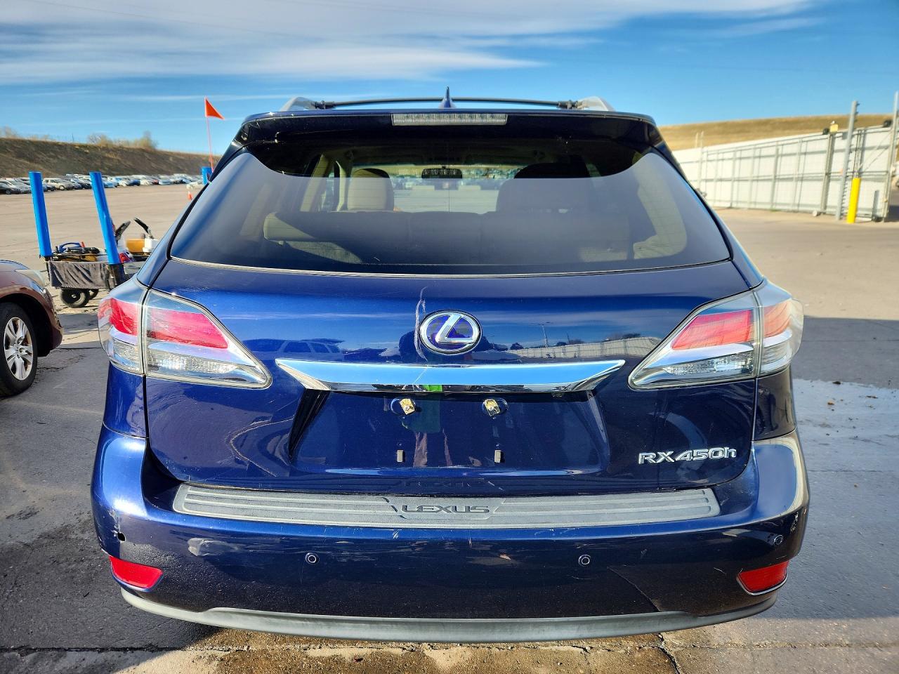 2015 Lexus Rx 450h Base Синий vin: 2T2BC1BA0FC006354