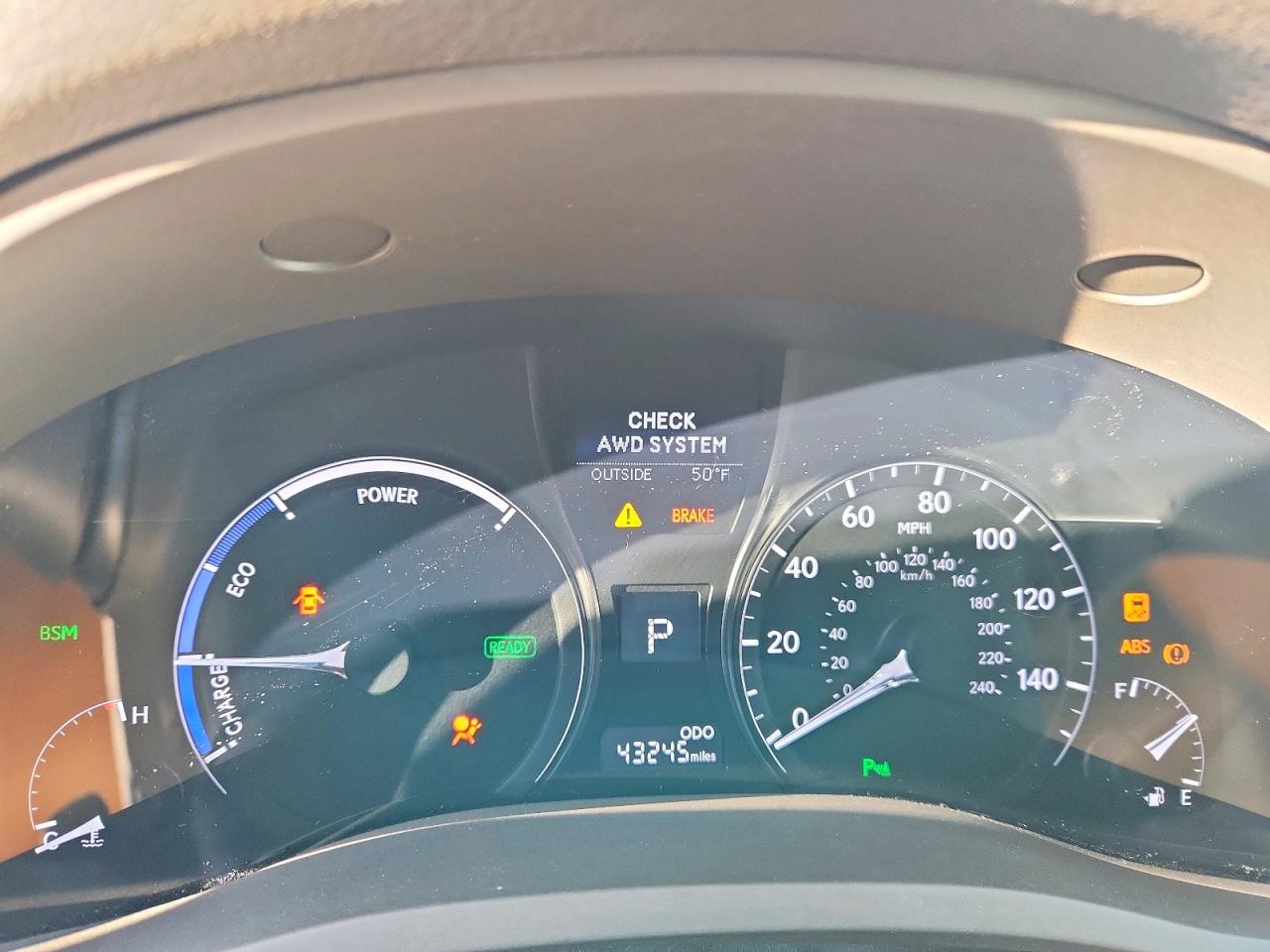 2015 Lexus Rx 450h Base Синий vin: 2T2BC1BA0FC006354