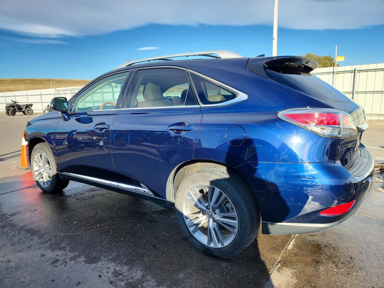 2015 Lexus Rx 450h Base Синий vin: 2T2BC1BA0FC006354