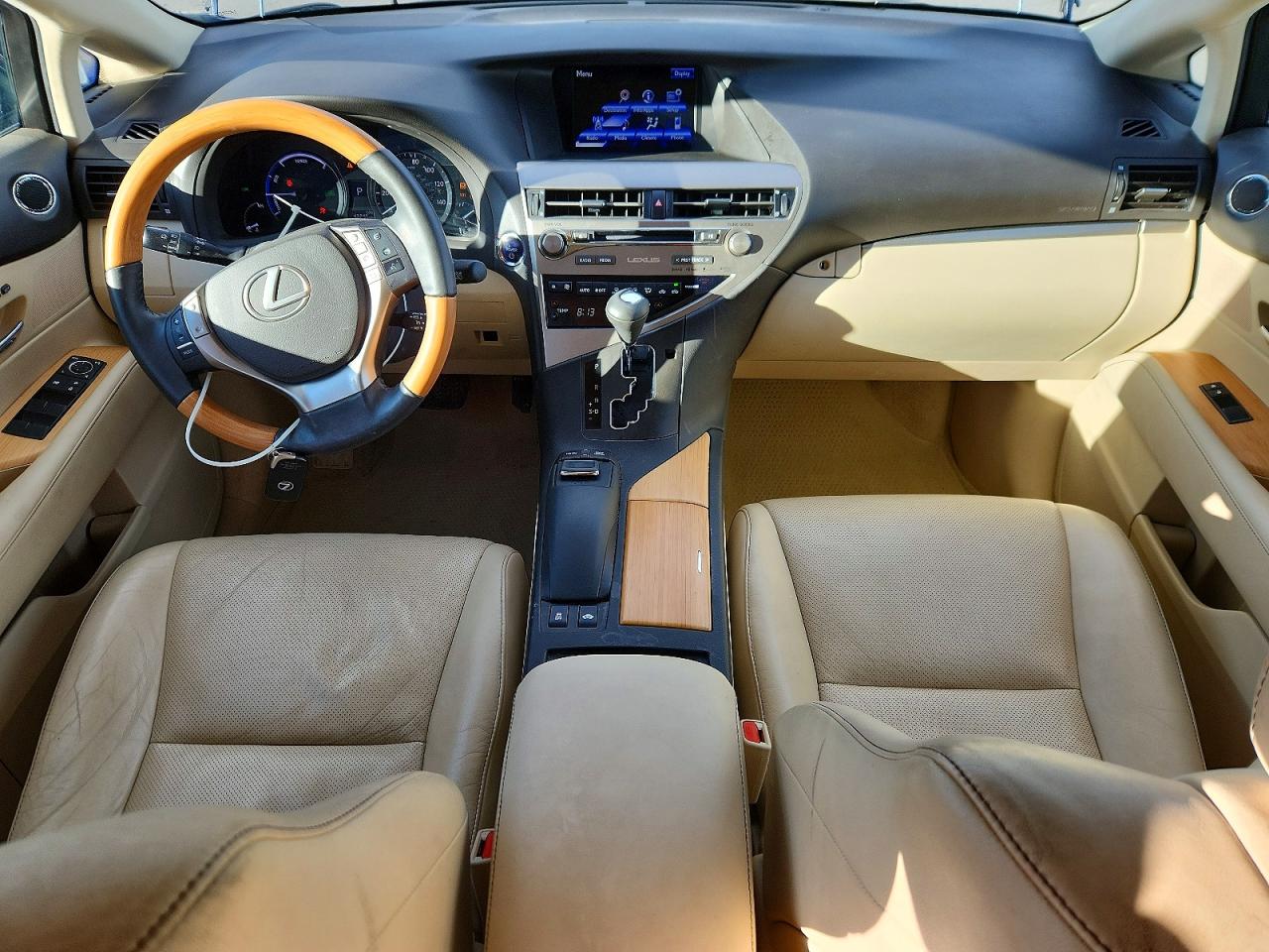2015 Lexus Rx 450h Base Синий vin: 2T2BC1BA0FC006354