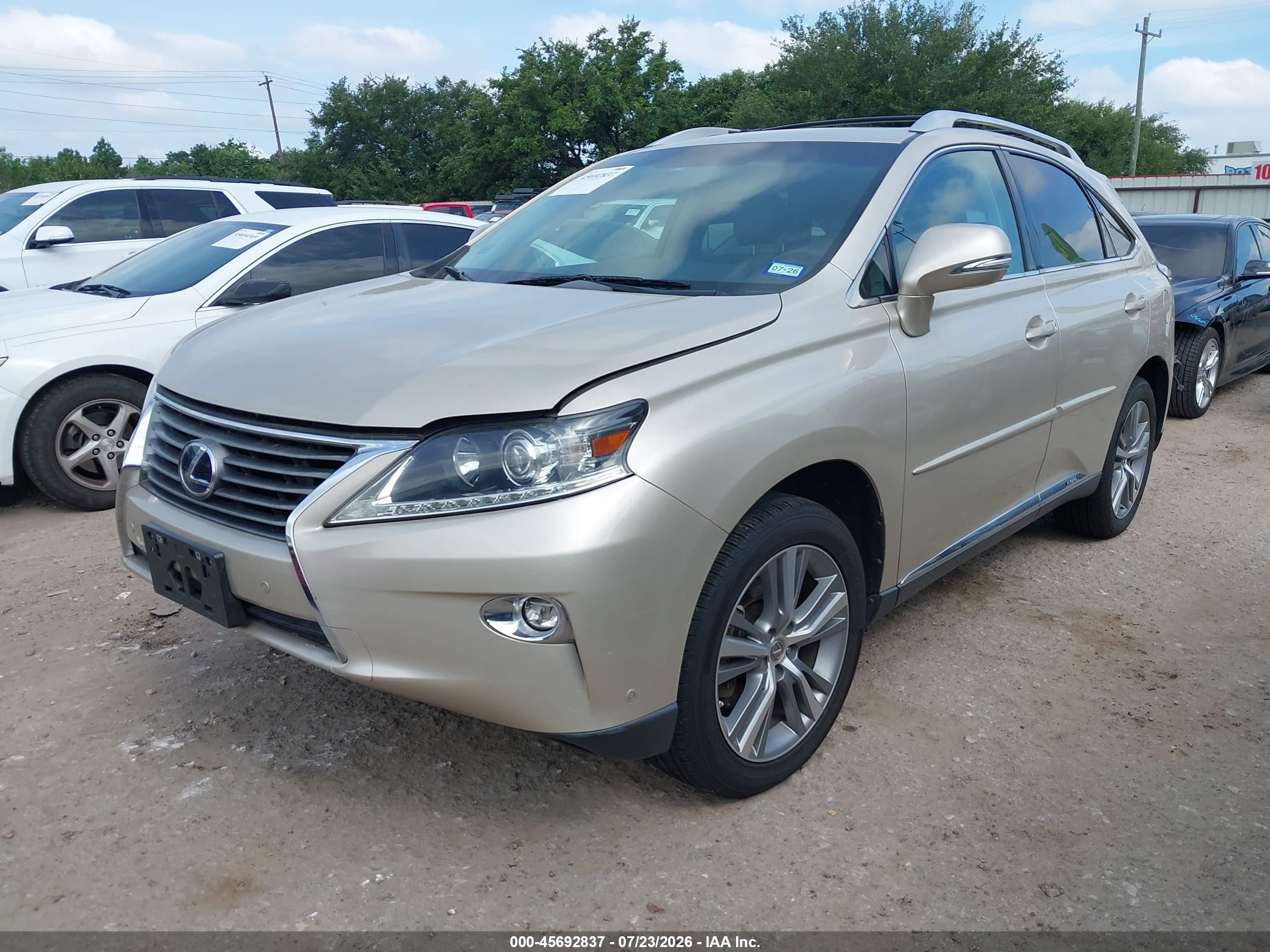2015 Lexus Rx 450h   Champagne vin: 2T2BC1BA0FC010128