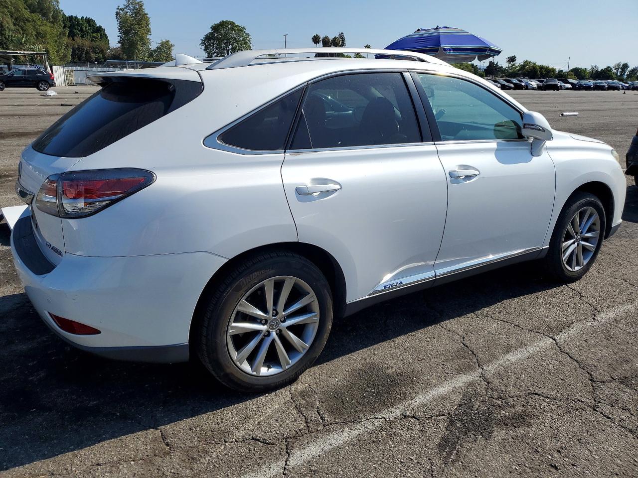 2015 Lexus Rx 450h White vin: 2T2BC1BA1FC002720