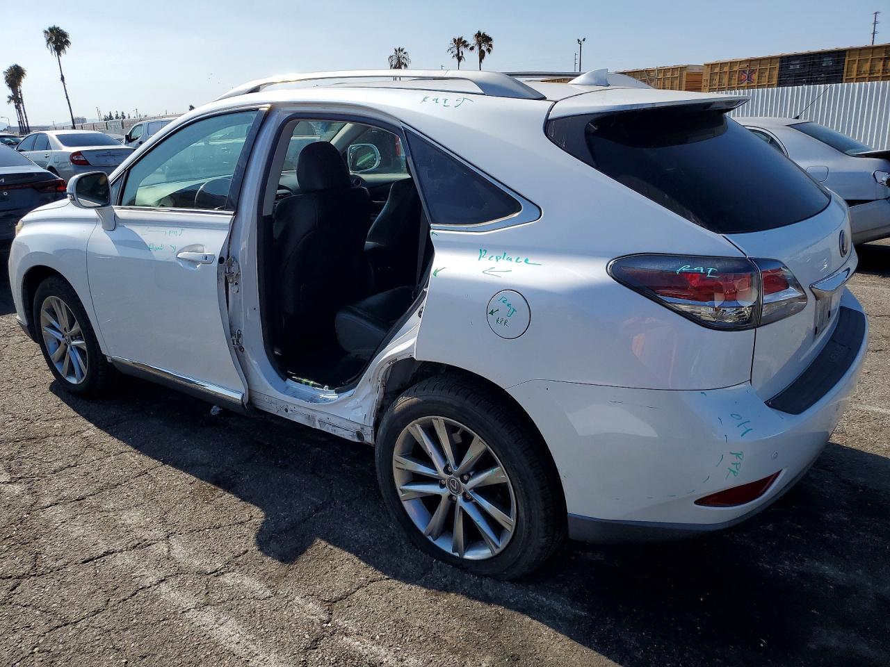 2015 Lexus Rx 450h White vin: 2T2BC1BA1FC002720