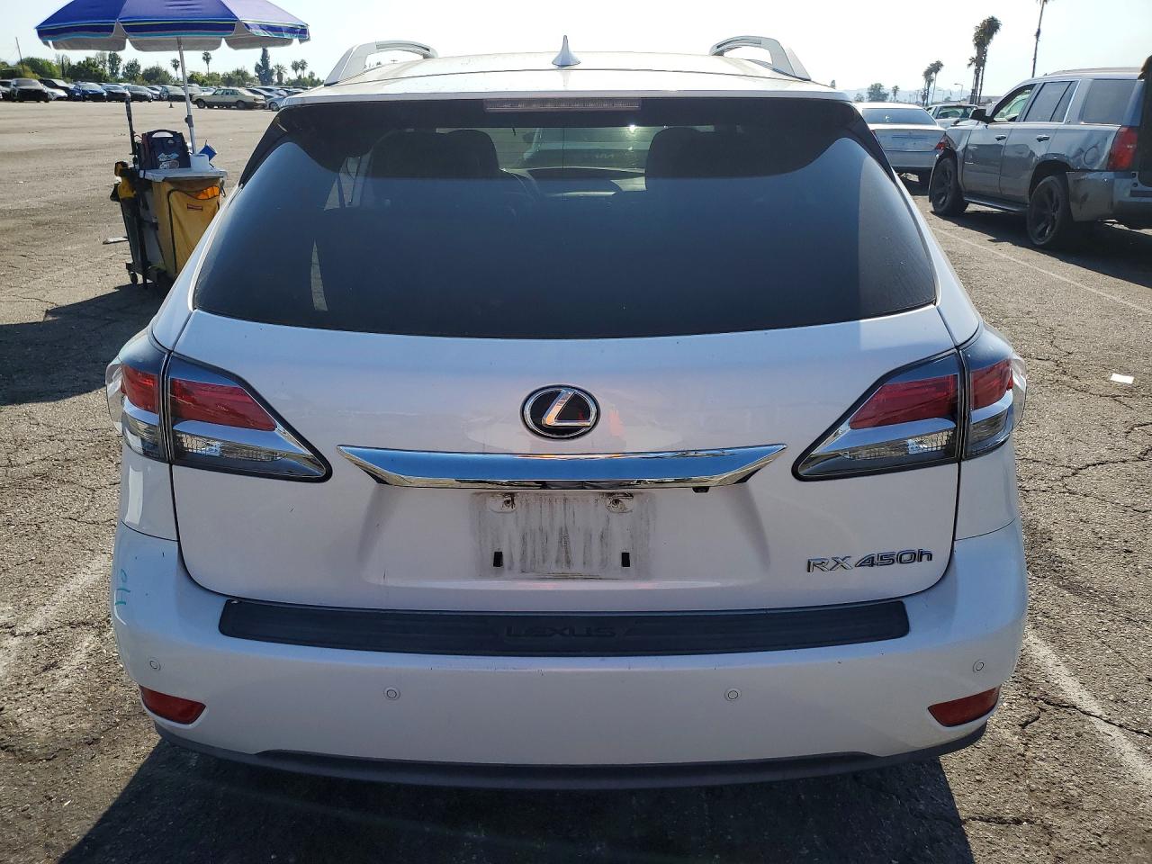 2015 Lexus Rx 450h White vin: 2T2BC1BA1FC002720