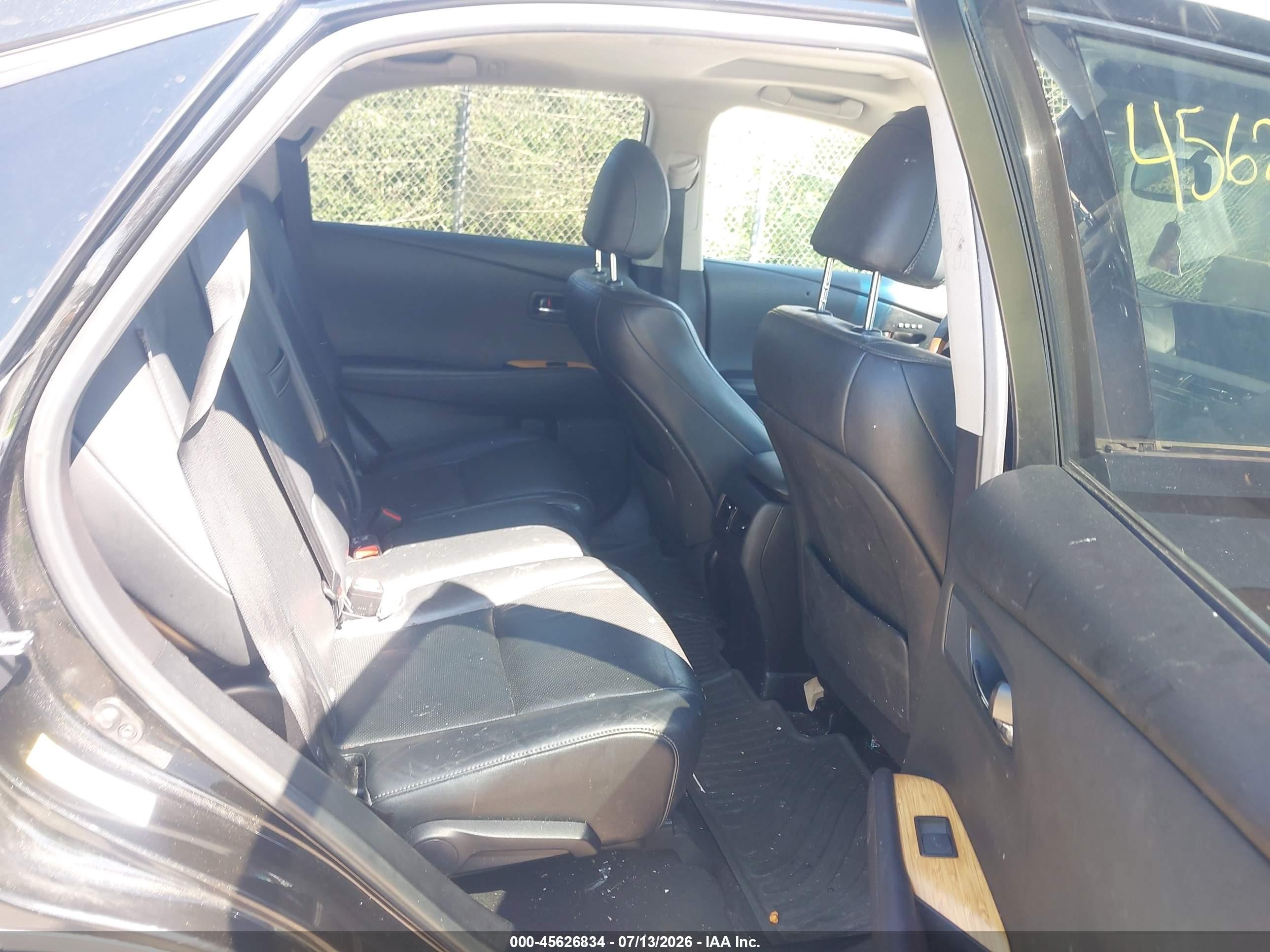 2015 Lexus Rx 450h   Black vin: 2T2BC1BA1FC008761