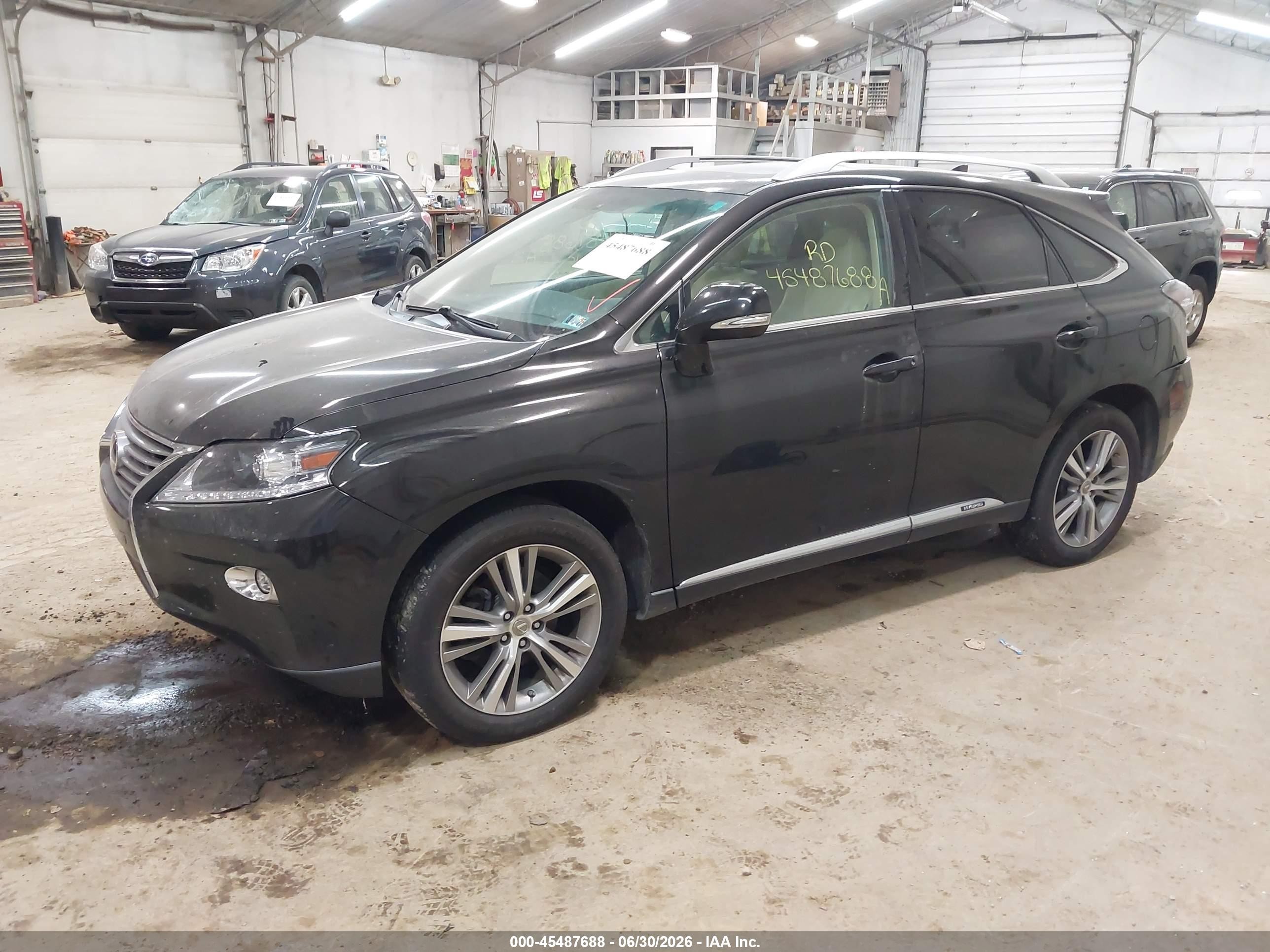 2015 Lexus Rx 450h   Black vin: 2T2BC1BA1FC009831