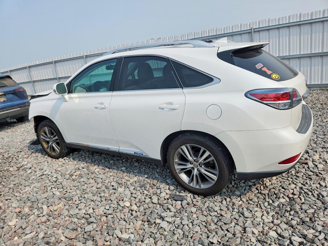 2015 Lexus Rx 450h Белый vin: 2T2BC1BA2FC007215