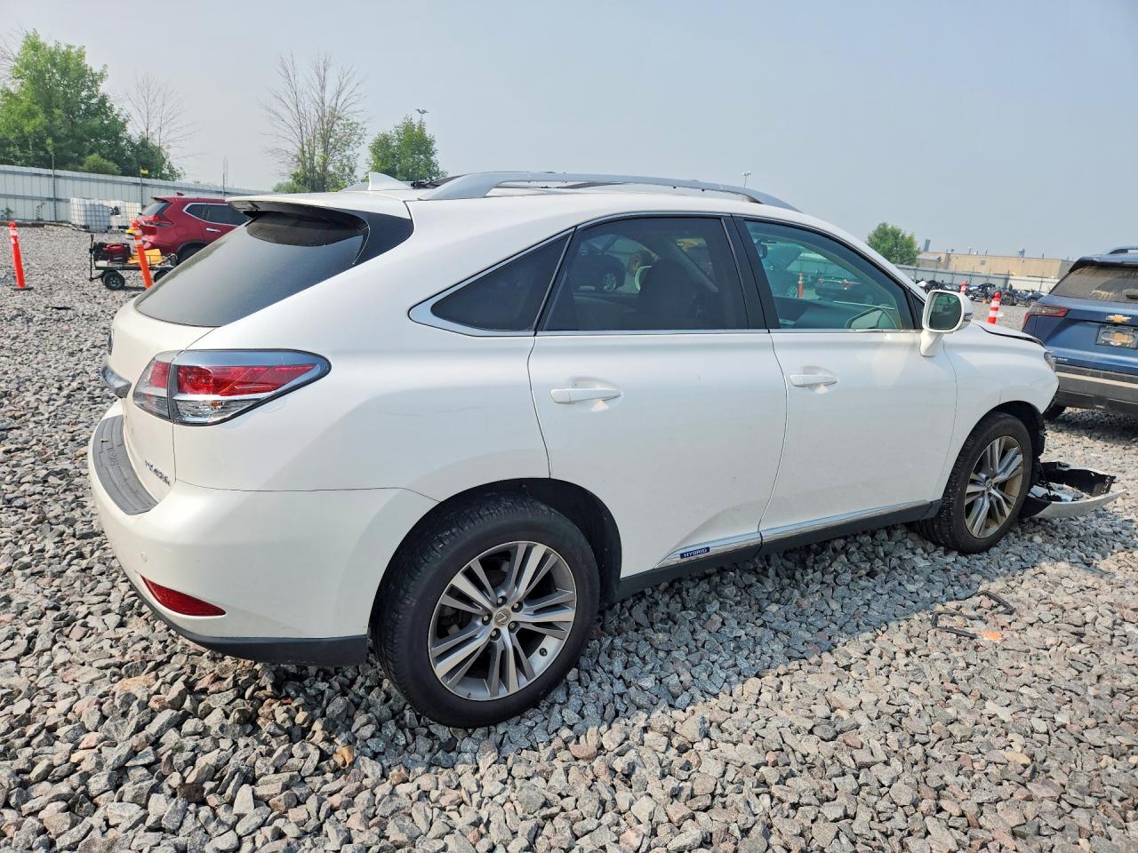 2015 Lexus Rx 450h Белый vin: 2T2BC1BA2FC007215