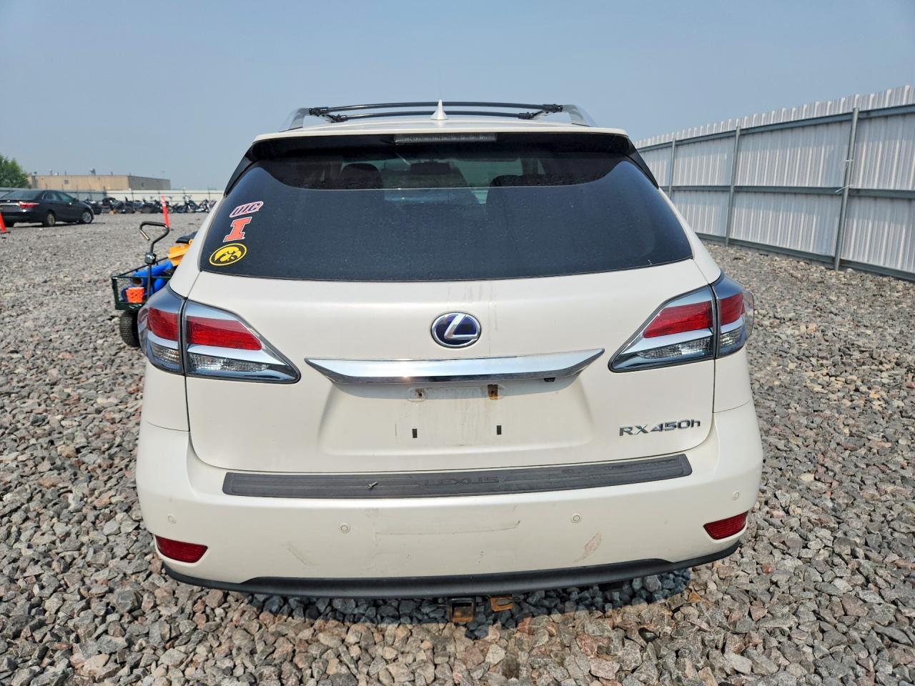2015 Lexus Rx 450h Белый vin: 2T2BC1BA2FC007215