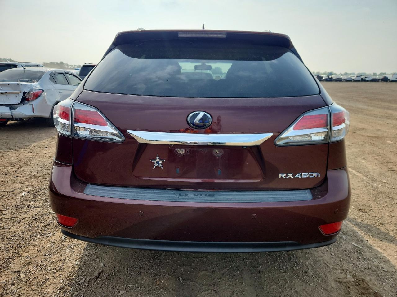 2015 Lexus Rx 450h Burgundy vin: 2T2BC1BA2FC008008
