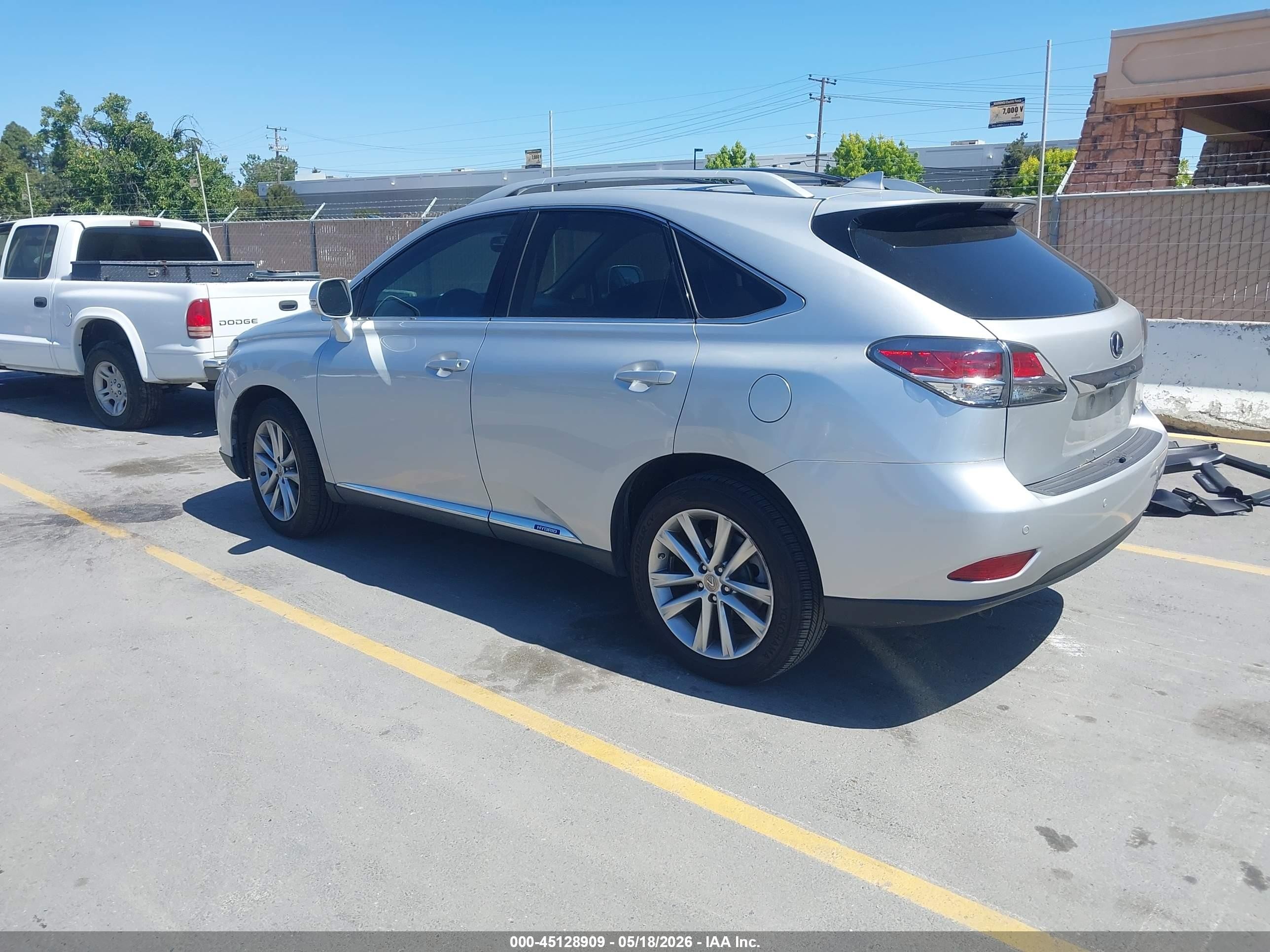 2015 Lexus Rx 450h Silver vin: 2T2BC1BA3FC001519