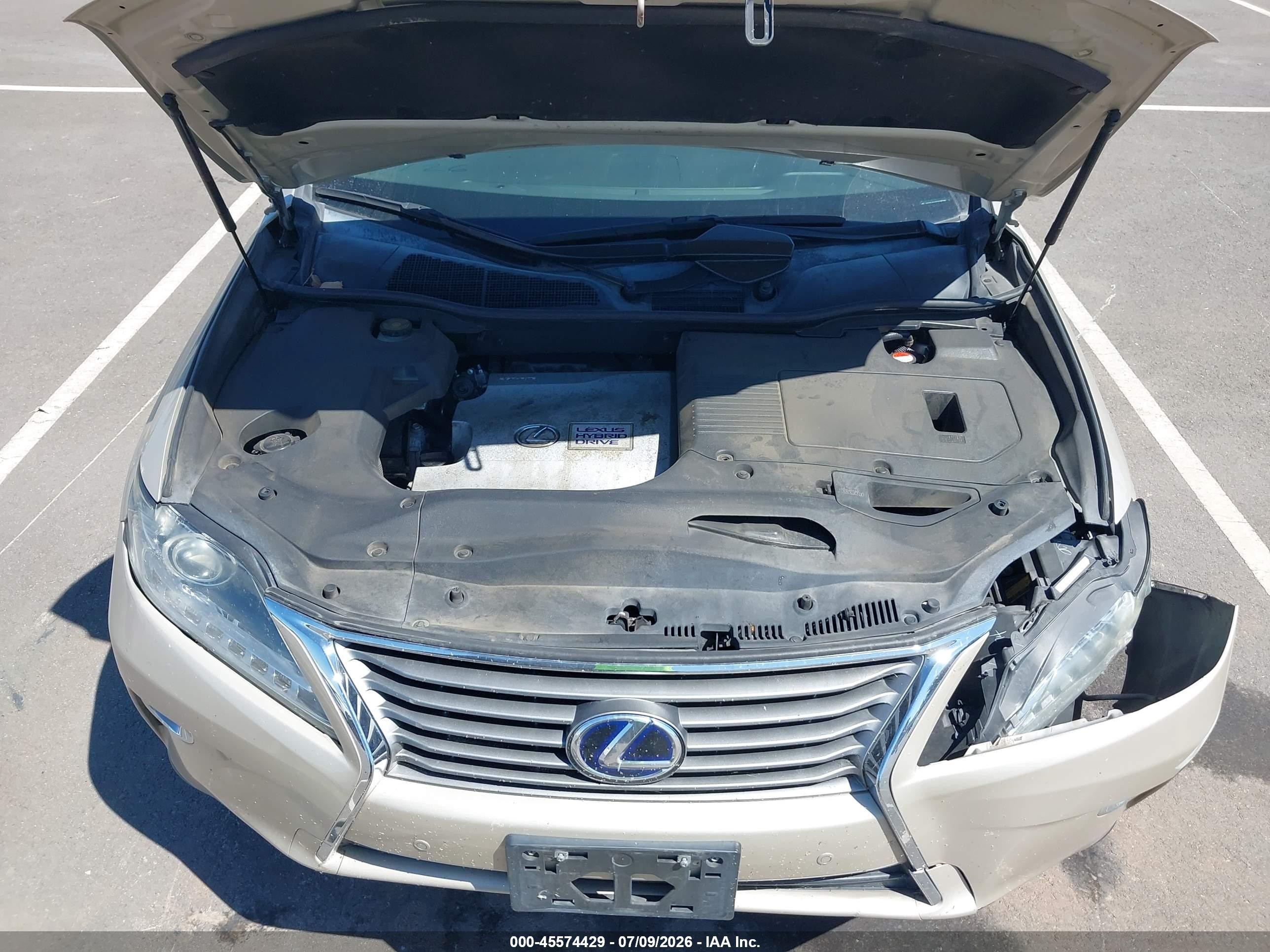 2015 Lexus Rx 450h   Champagne vin: 2T2BC1BA3FC005098