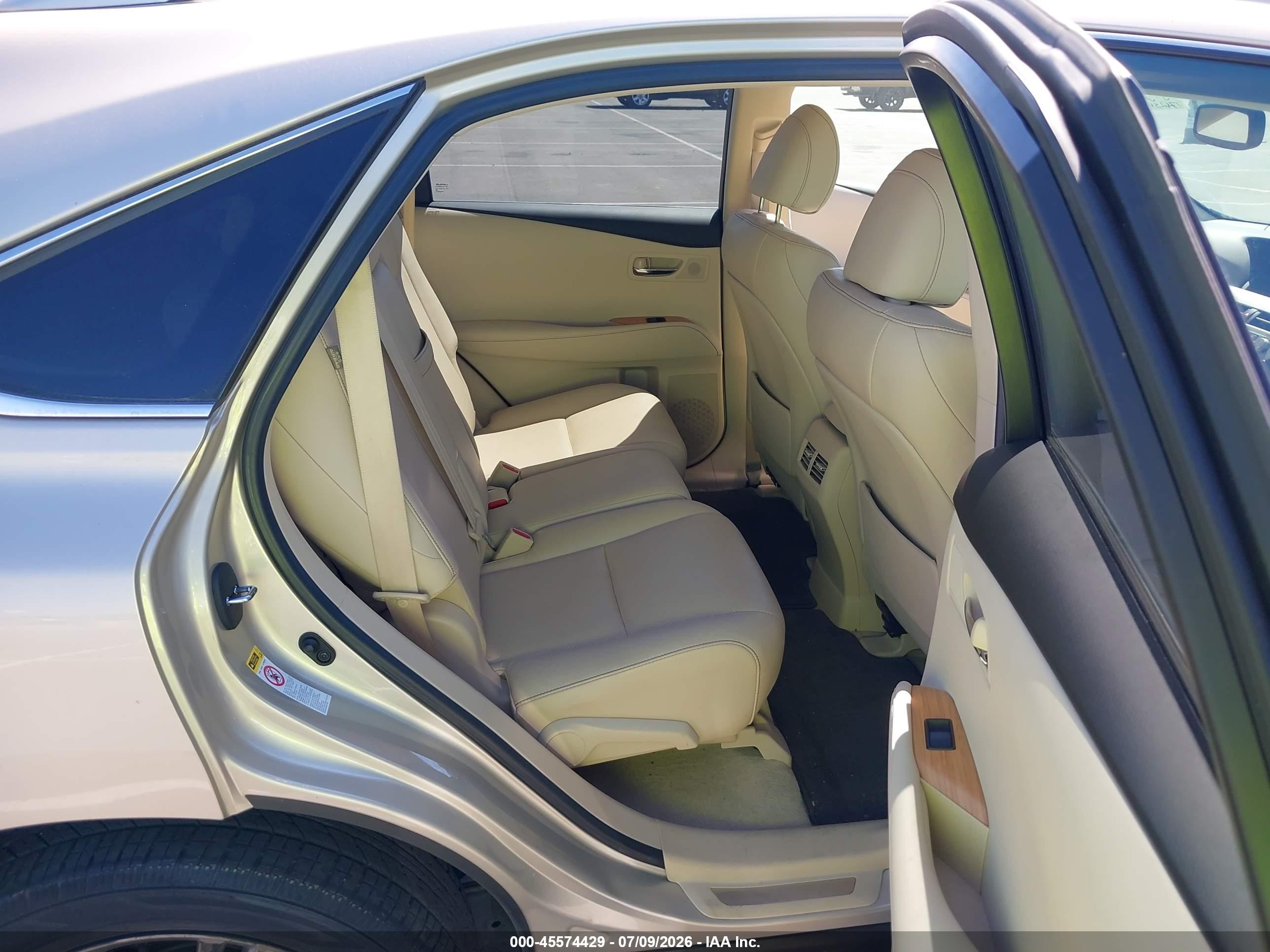 2015 Lexus Rx 450h   Champagne vin: 2T2BC1BA3FC005098