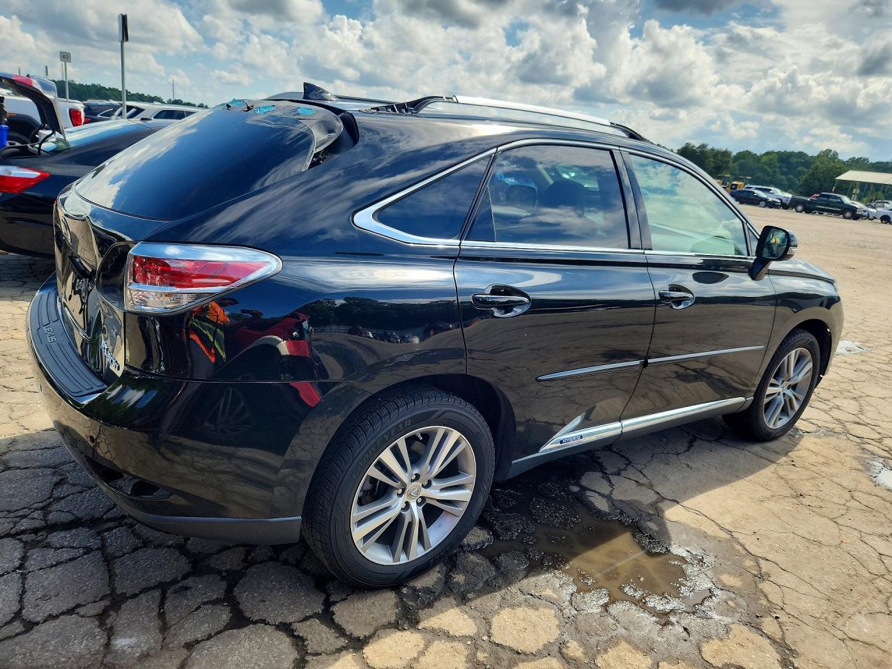 2015 Lexus Rx 450h Black vin: 2T2BC1BA3FC009992