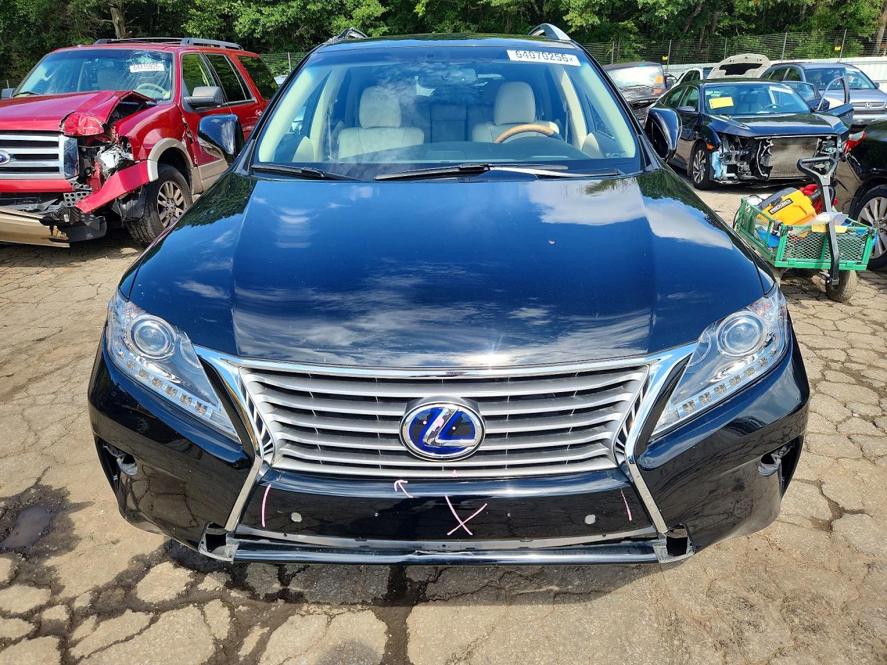2015 Lexus Rx 450h Black vin: 2T2BC1BA3FC009992