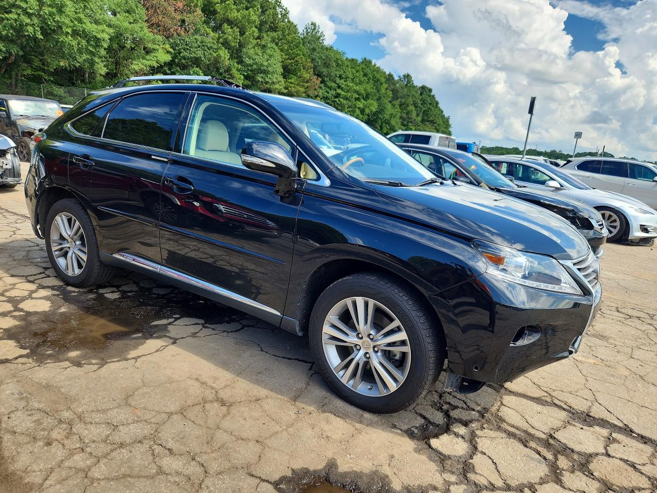 2015 Lexus Rx 450h Black vin: 2T2BC1BA3FC009992