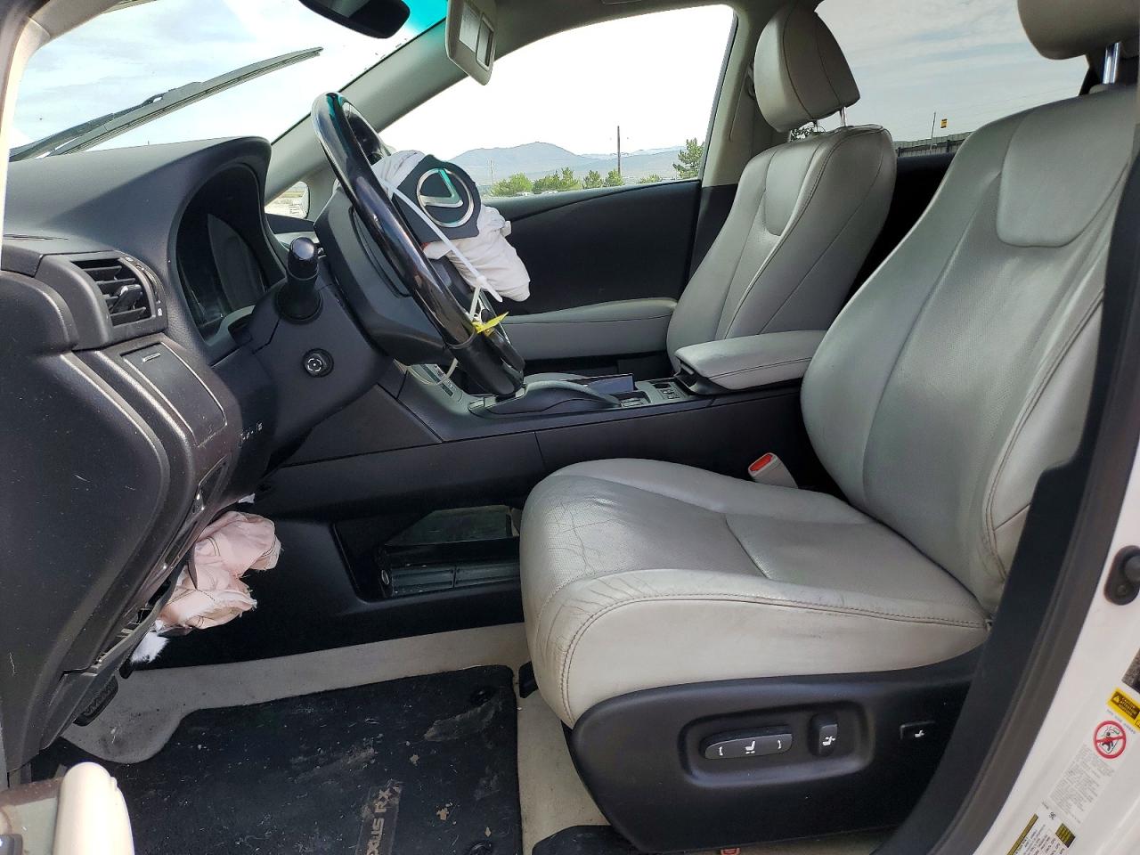 2015 Lexus Rx 450h White vin: 2T2BC1BA4FC005062