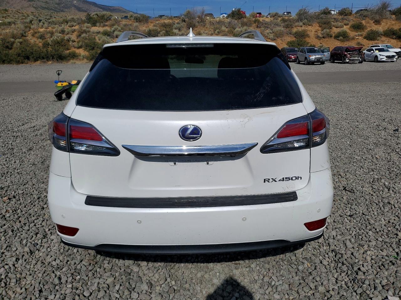 2015 Lexus Rx 450h White vin: 2T2BC1BA4FC005062